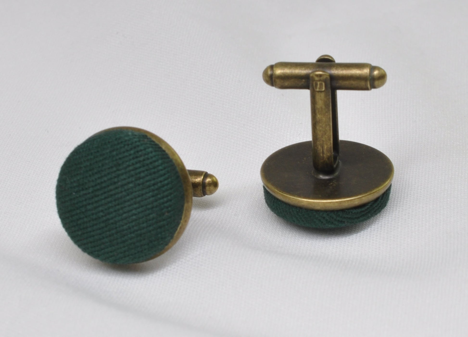 Dark Emerald Green Bottle Green Pretied Cotton Bow tie Bowtie + Cufflinks for Men Adult / Youth Teenage / Boy Kids / Toddler Baby Infant