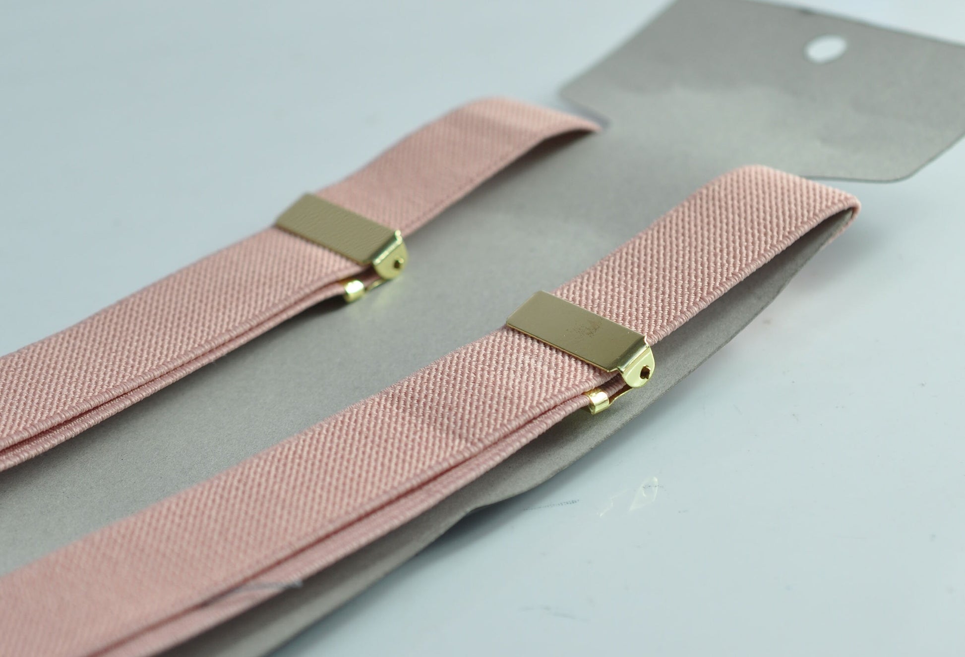 Dusty Pink Musk Silver Grey Pre tied Bow tie Bowtie + Elastic Suspenders Braces for Men / Youth / Boys Kids / Baby Infant Toddler