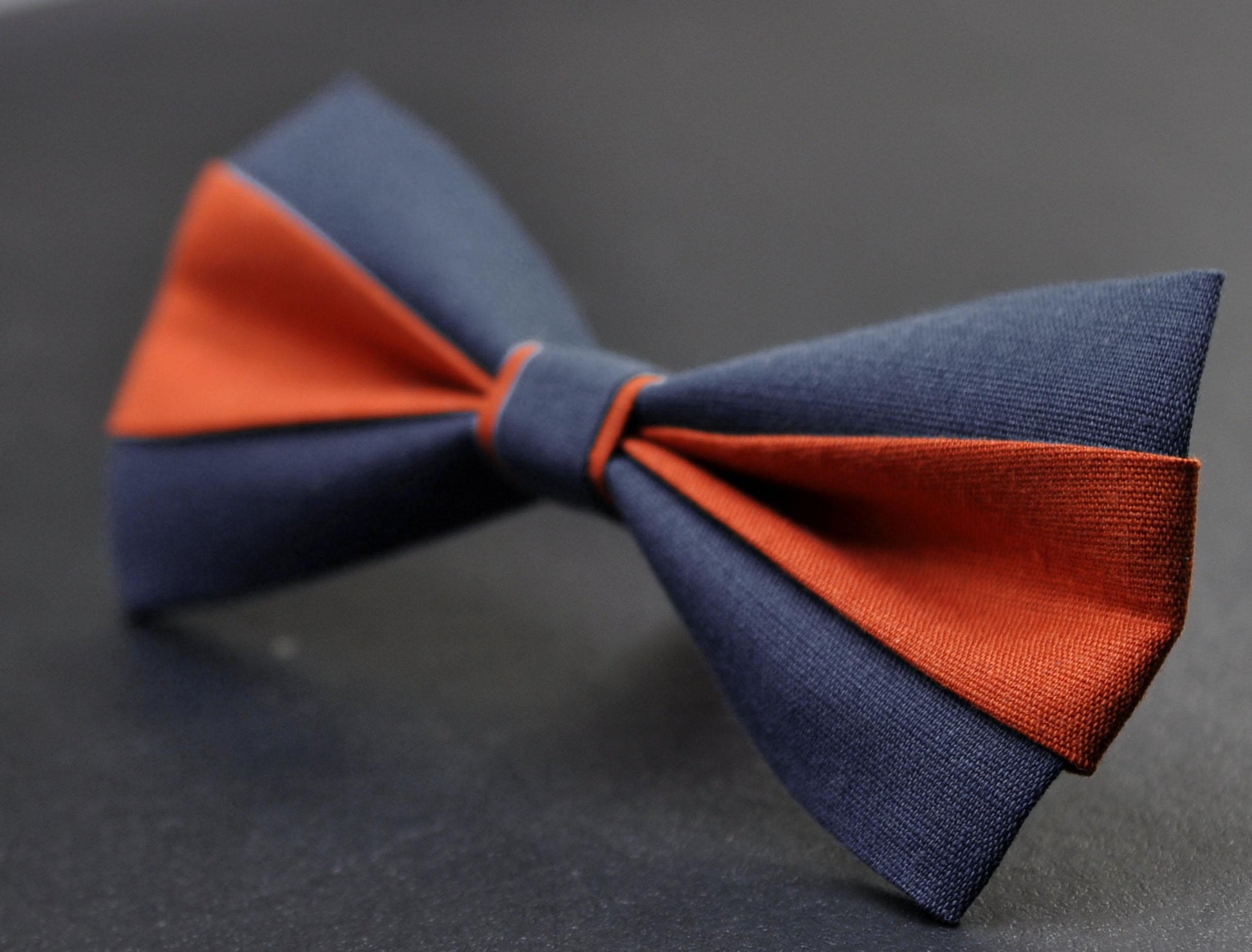 Burnt Orange and Navy Blue Bow tie Bowtie+ Navy Blue Suspenders Braces + Pocket Squares for Men / Youth/ Boys Kids / Baby Infant Toddler