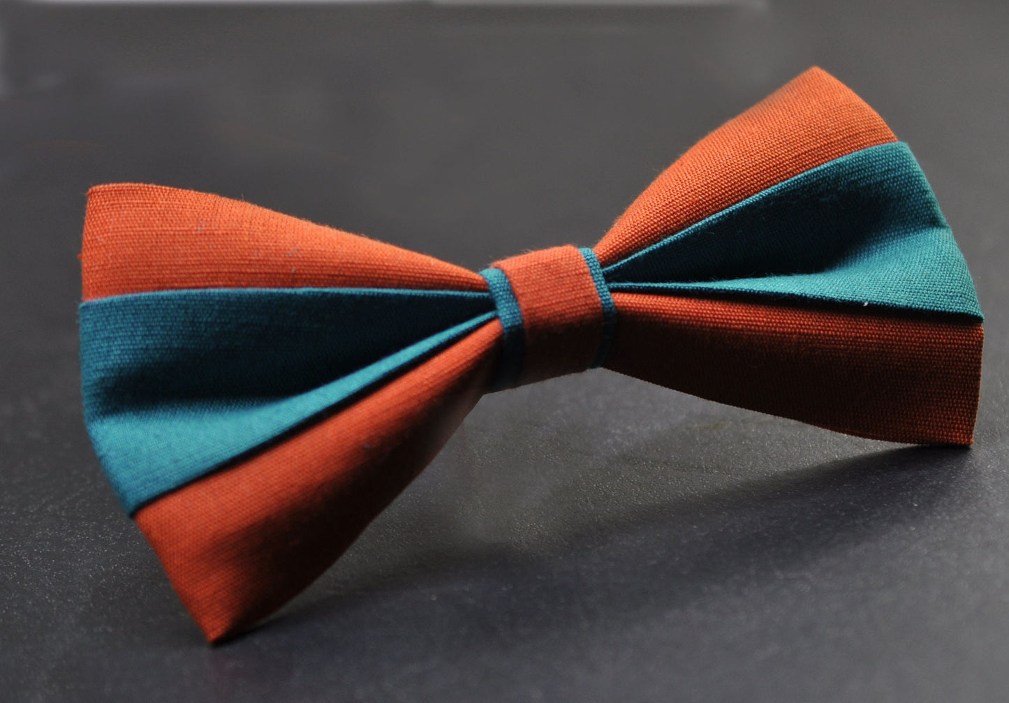 Burnt Orange Teal Blue Bow tie Bowtie + Teal Blue Suspenders Braces + Pocket Squares for Men / Youth/ Boys Kids / Baby Infant Toddler