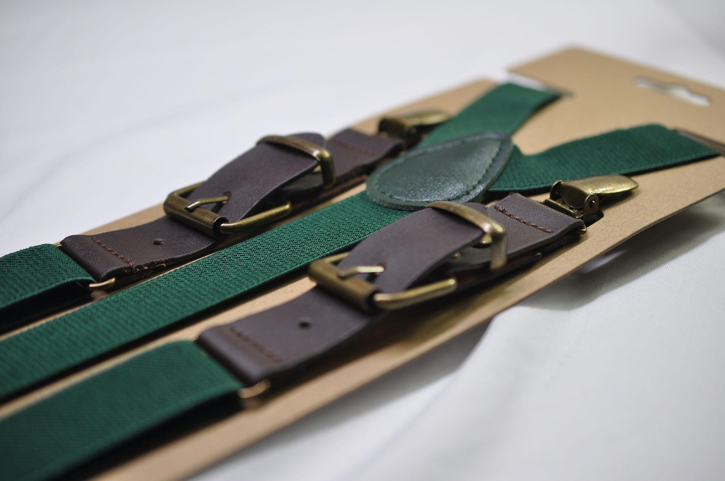 EMERALD Green and Sage Green Bow tie Bowtie + EMERALD Green Suspenders Braces Men / Youth / Boys Kids / Baby Infant Toddler