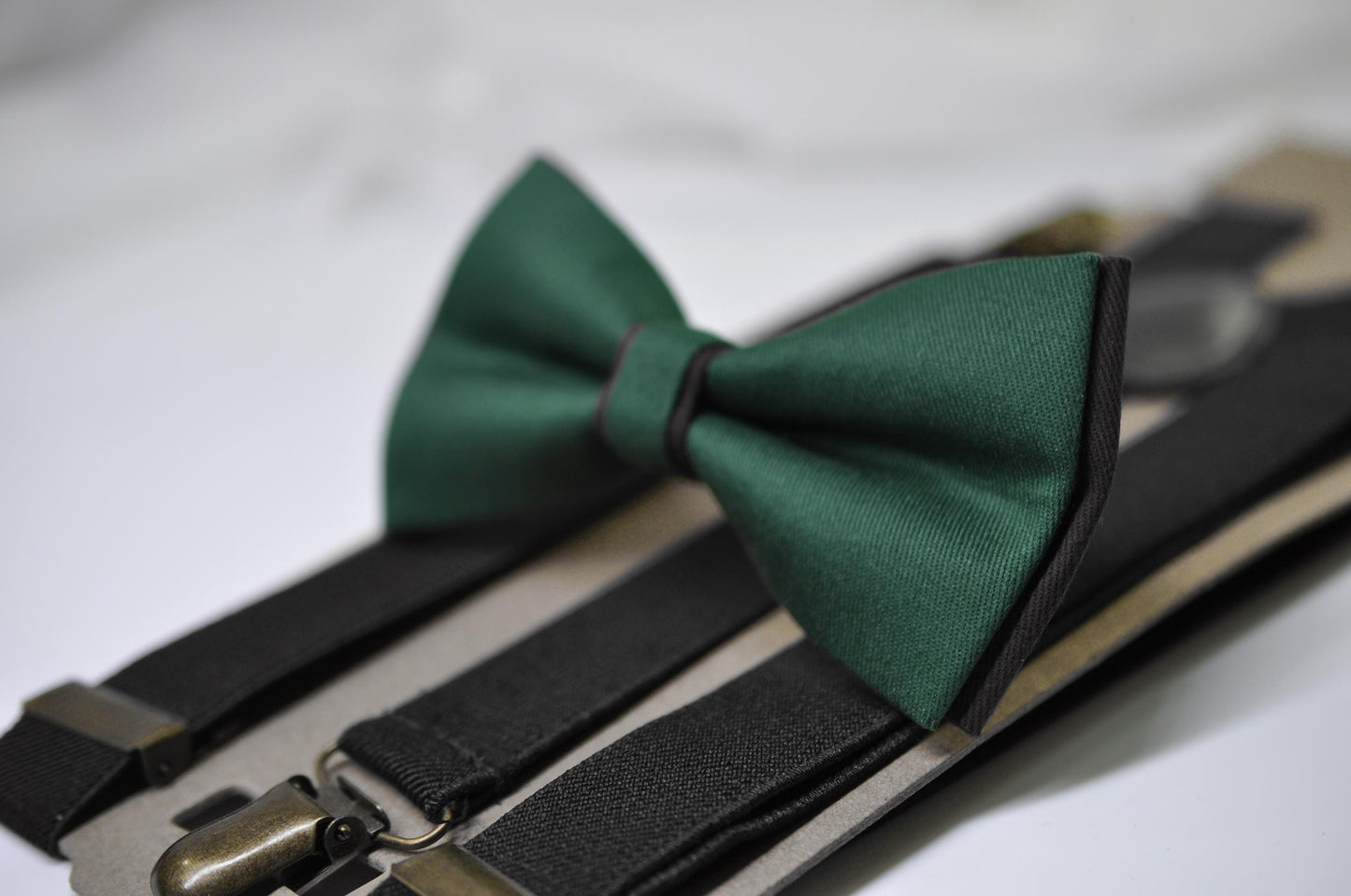 Black and Burgundy Dark Wine Red Bow tie Bowtie + Black Suspenders Braces Men / Youth / Boys Kids / Baby Infant Toddler