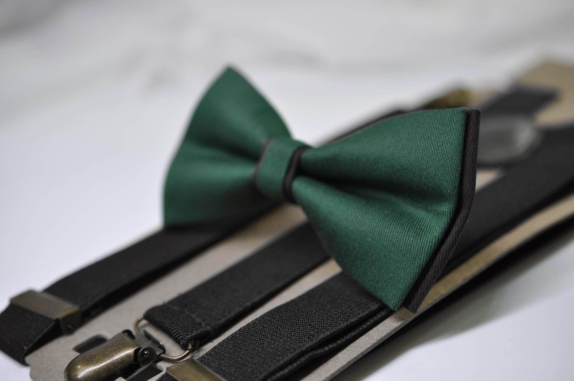 Black and Burgundy Dark Wine Red Bow tie Bowtie + Black Suspenders Braces Men / Youth / Boys Kids / Baby Infant Toddler