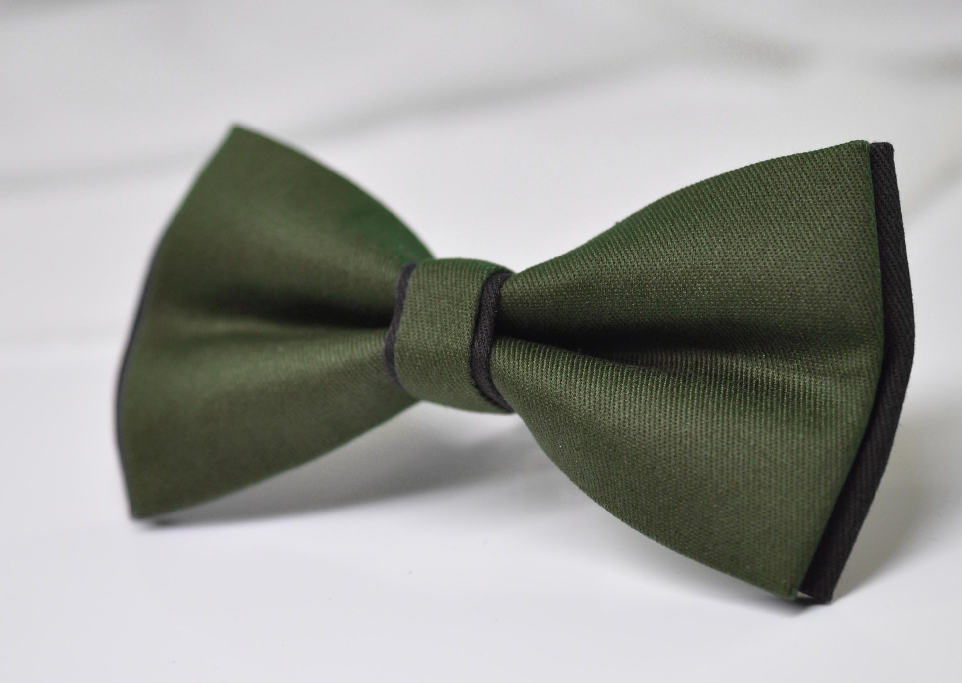Olive Green Amy Green and Black Bow tie Bowtie + BLACK Suspenders Braces Men / Youth / Boys Kids / Baby Infant Toddler