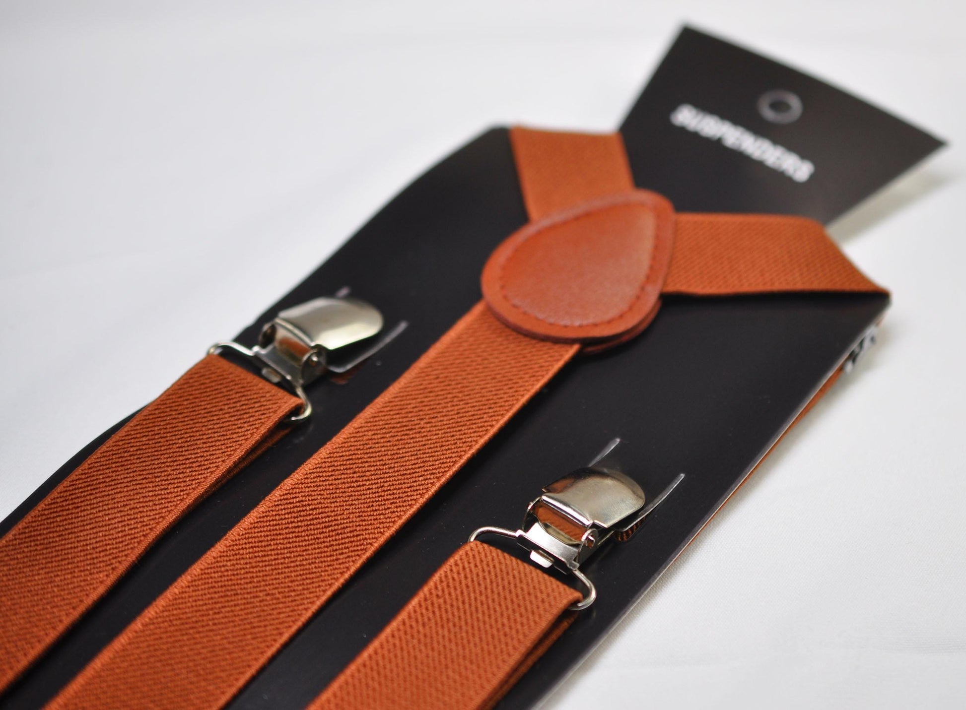 Burnt Orange Navy Blue Bow tie Bowtie+ Burnt Orange Suspenders Braces + Pocket Squares for Men / Youth/ Boys Kids / Baby Infant Toddler