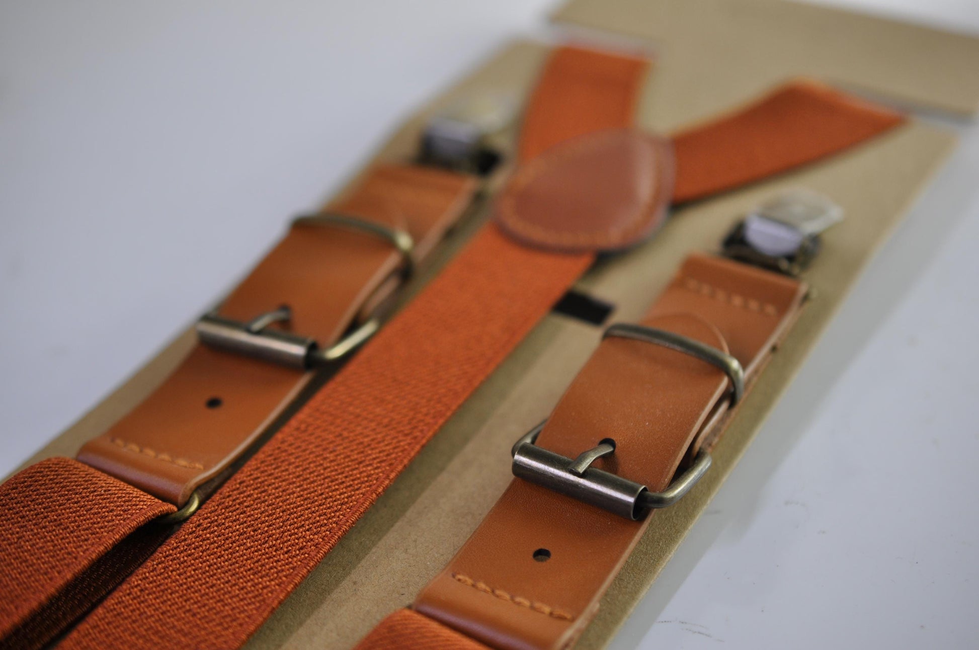 Burnt Orange and Dark Navy Blue Bow tie Bowtie+ Burnt Orange Suspenders Braces for Men / Youth/ Boys Kids / Baby Infant Toddler