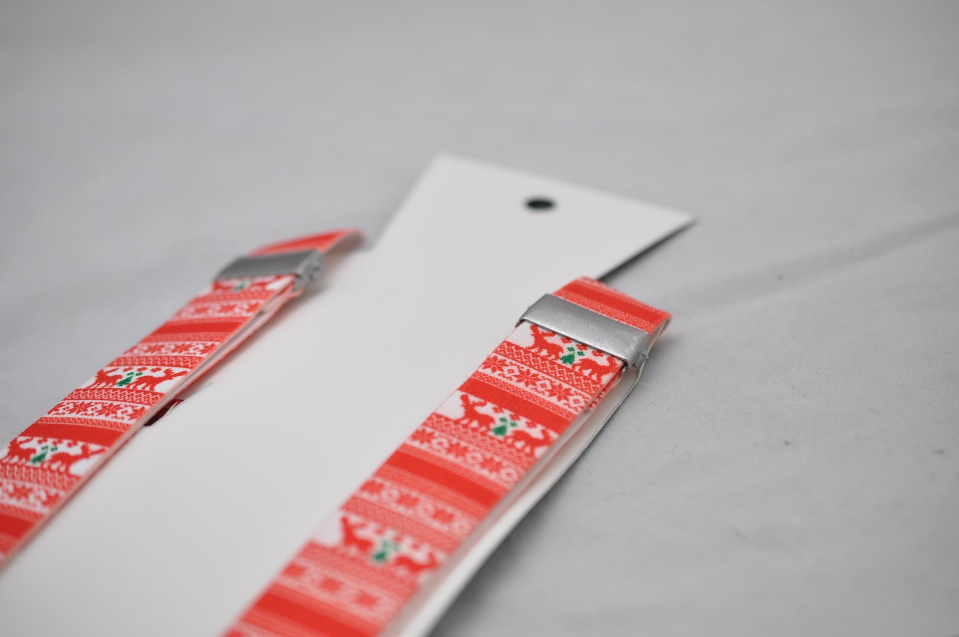 Red White Christmas Xmas Elks Elastic Y-Back Suspenders Braces for Men Adult / Youth Teenage / Kids Boy /Toddler Baby Infant