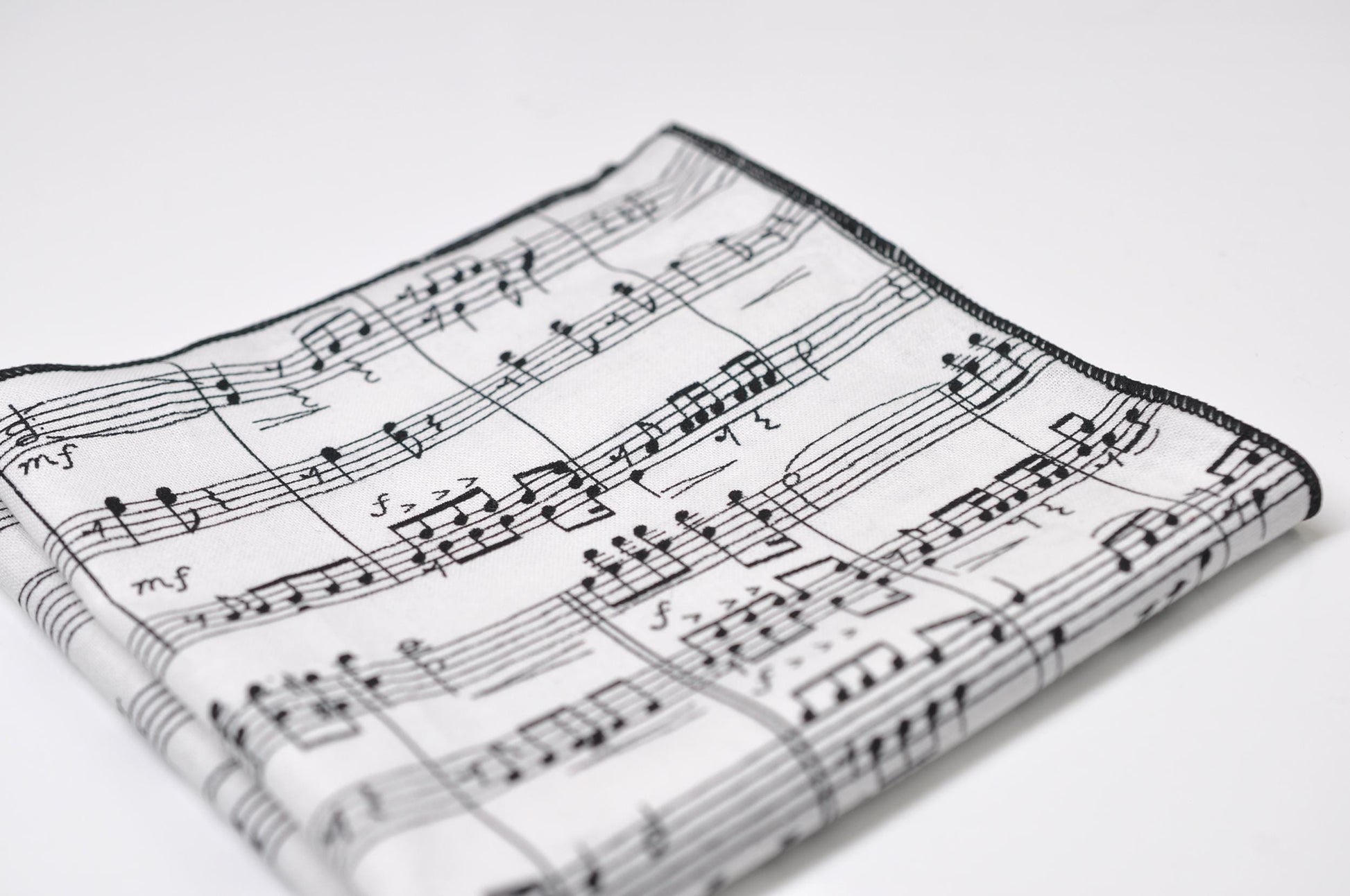 Black White Sheet Music Notes Bow Tie Bowtie +Pocket Squares Hanky Handkerchief Baby Infant Toddler/ Page Boy Kids Toddler /Youth / Adult