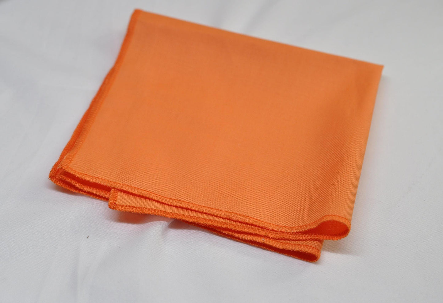 Emerald Green and Coral Orange Bow tie Bowtie + matched pocket Square Hanky Handkerchief Wedding for Men / Youth / Boys Kids / Baby Infant