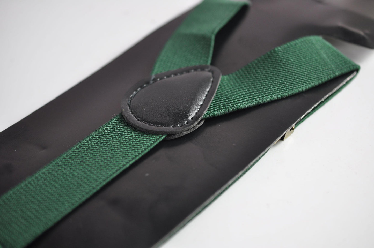 Emerald Green and Coral Orange Bow tie Bowtie+ GREEN Elastic Suspenders Braces for Men / Youth/ Boys Kids / Baby Infant Toddler