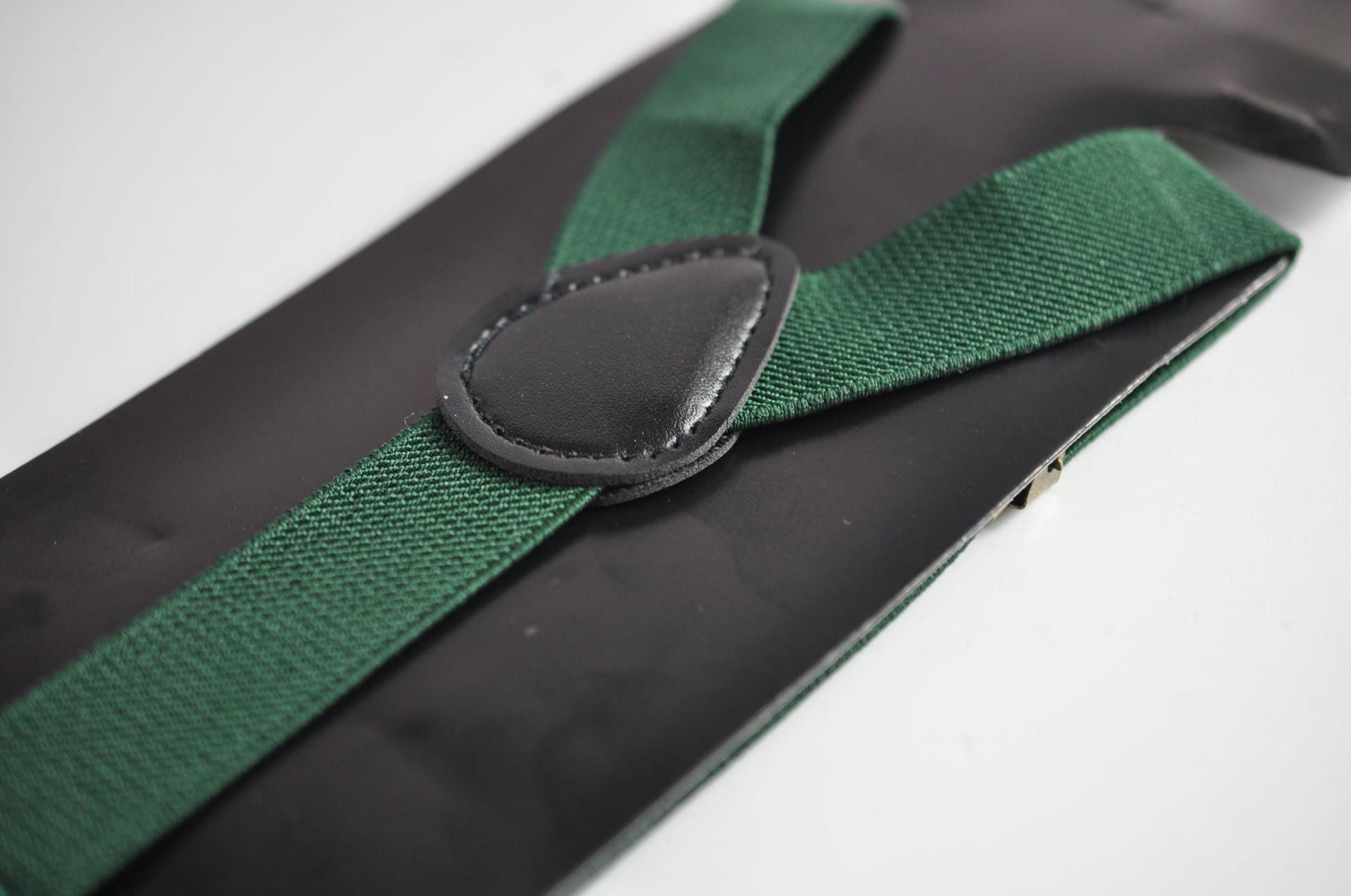 Emerald Green and Coral Orange Bow tie Bowtie+ GREEN Elastic Suspenders Braces for Men / Youth/ Boys Kids / Baby Infant Toddler