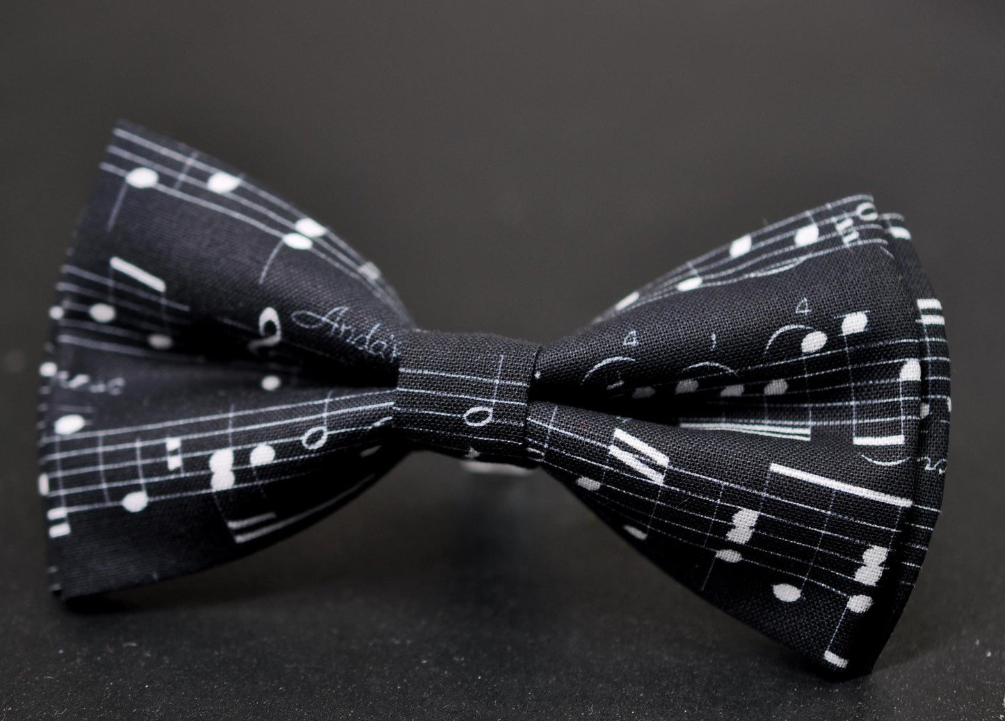 Black White Sheet Music Notes Bow Tie Bowtie +Pocket Squares Hanky Handkerchief Baby Infant Toddler/ Page Boy Kids Toddler /Youth / Adult