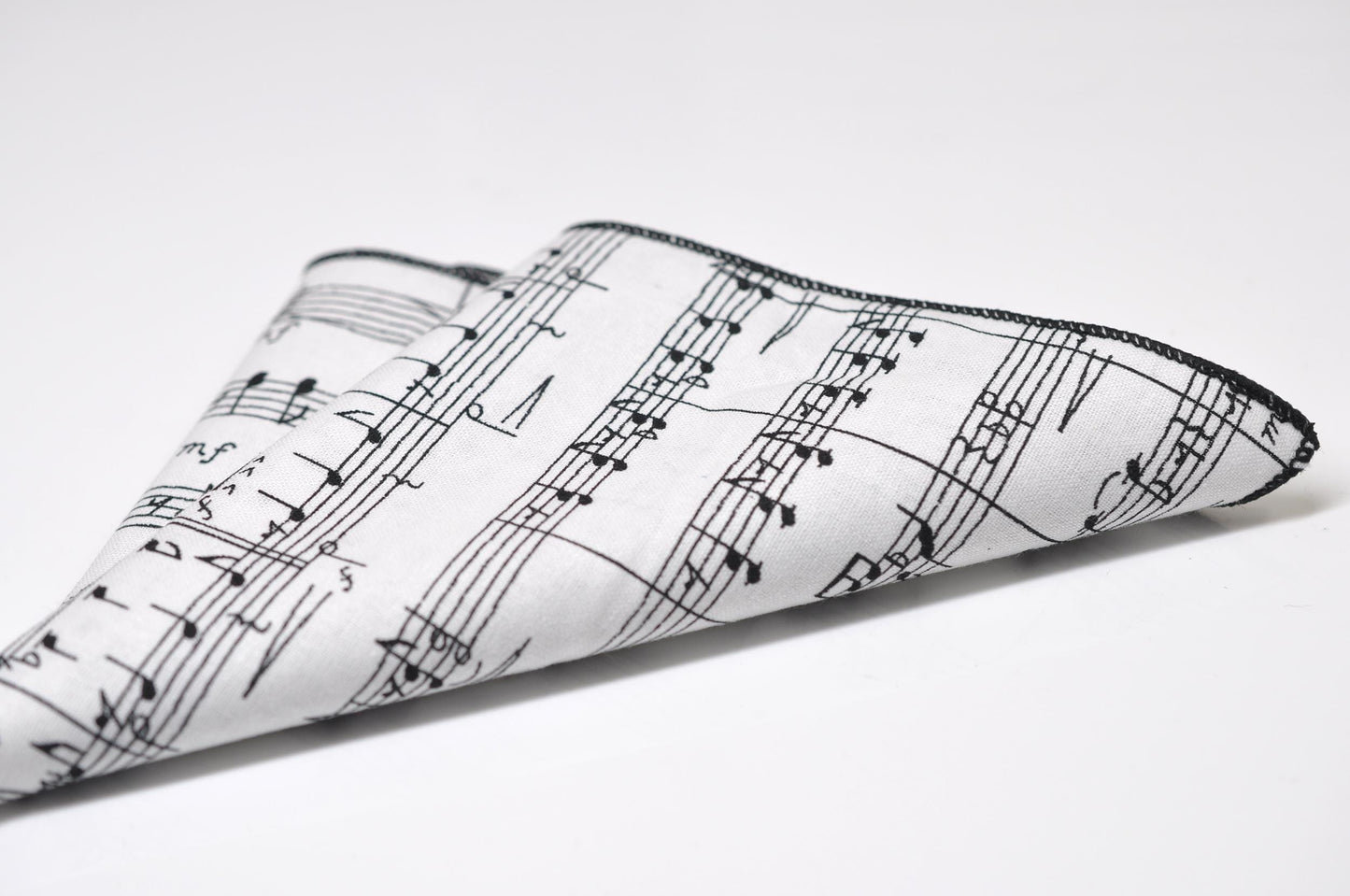 Black White Sheet Music Notes Bow Tie Bowtie +Pocket Squares Hanky Handkerchief Baby Infant Toddler/ Page Boy Kids Toddler /Youth / Adult