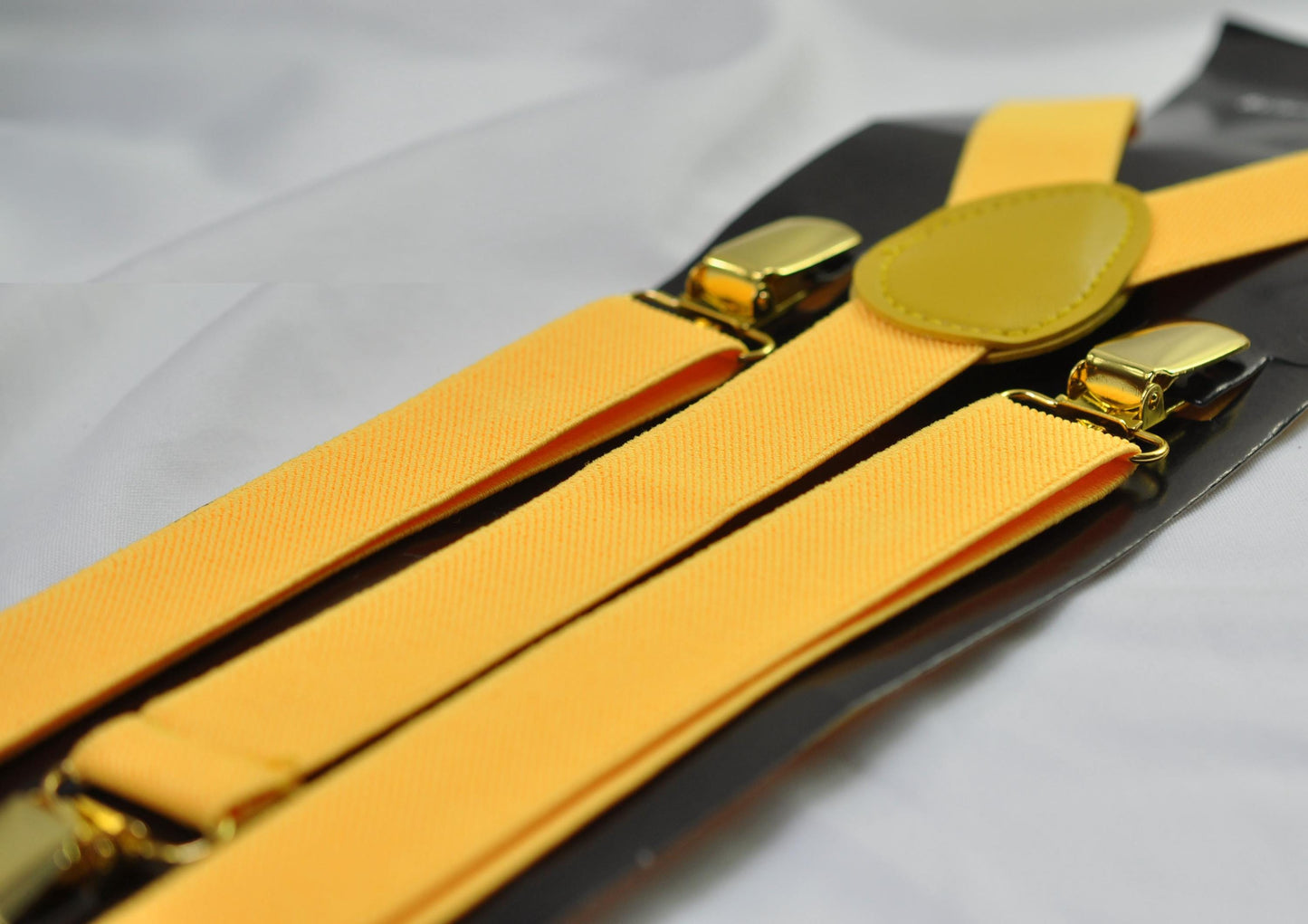 Yellow Bee Bees Cotton Bow tie + Yellow Elastic Suspenders Braces for Men / Youth Teenage / Boy Kids / Baby Infant Todler
