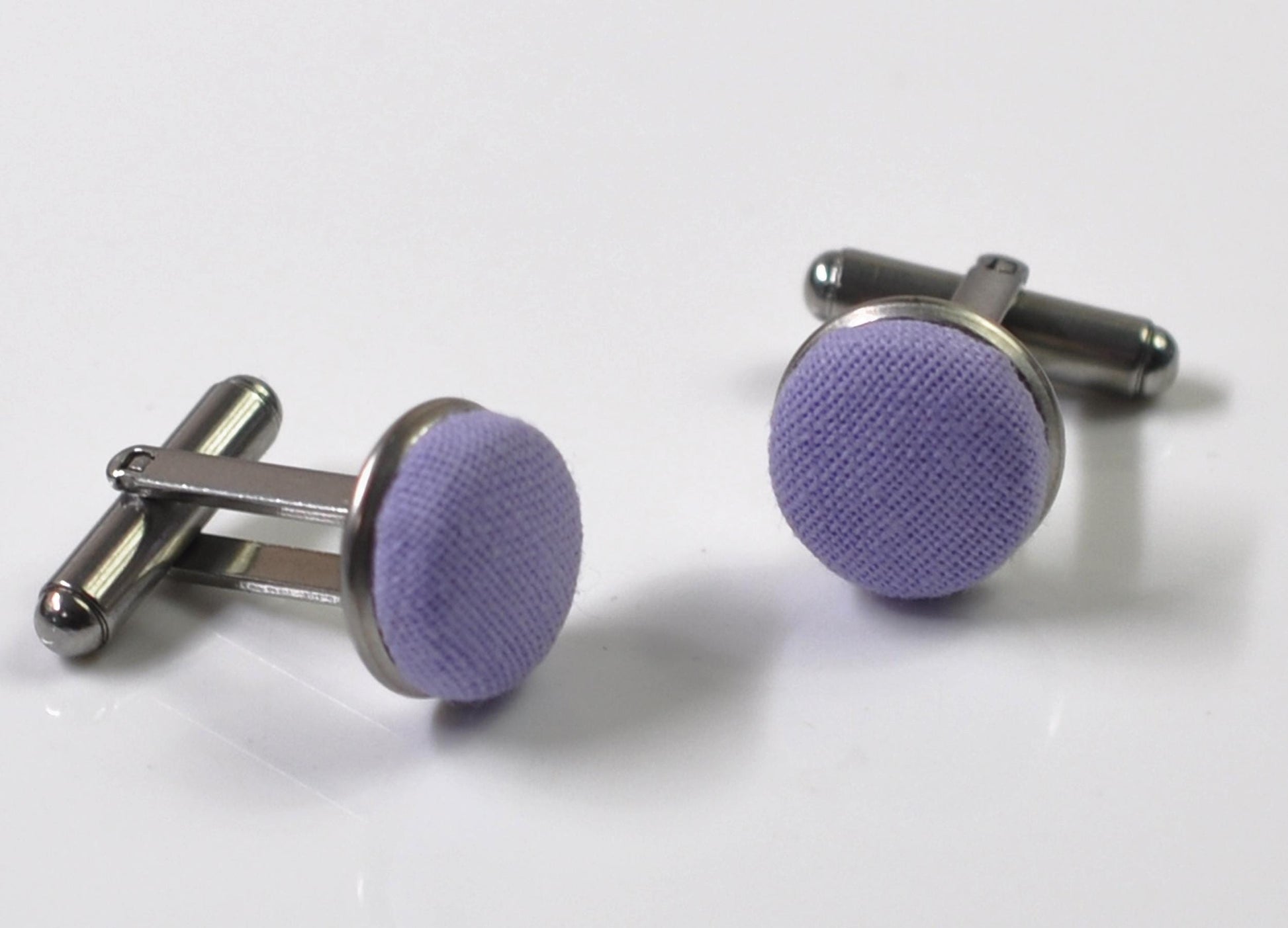 Lilac Purple Cotton Bow tie Bowtie + Cufflinks for Men Adult / Youth Teenage / Boy Kids / Toddler Baby Infant
