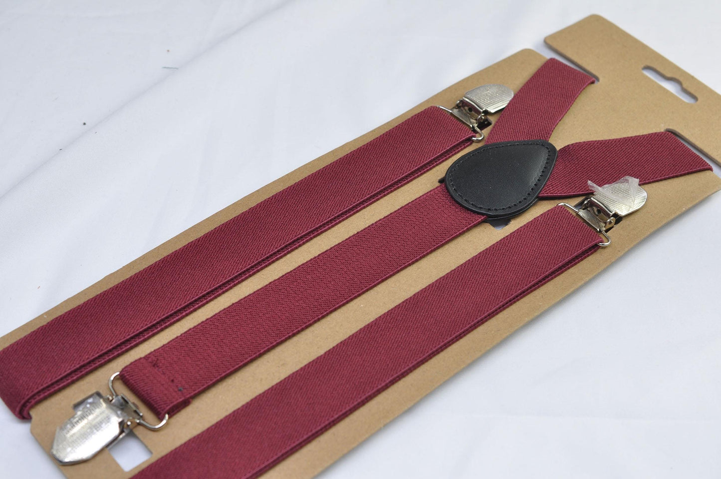 Anzac Day Australia Flag Poppy Cotton Bow tie + Wine Red Elastic Suspenders Braces for Men / Youth Teenage / Boy Kids / Baby Infant Todler