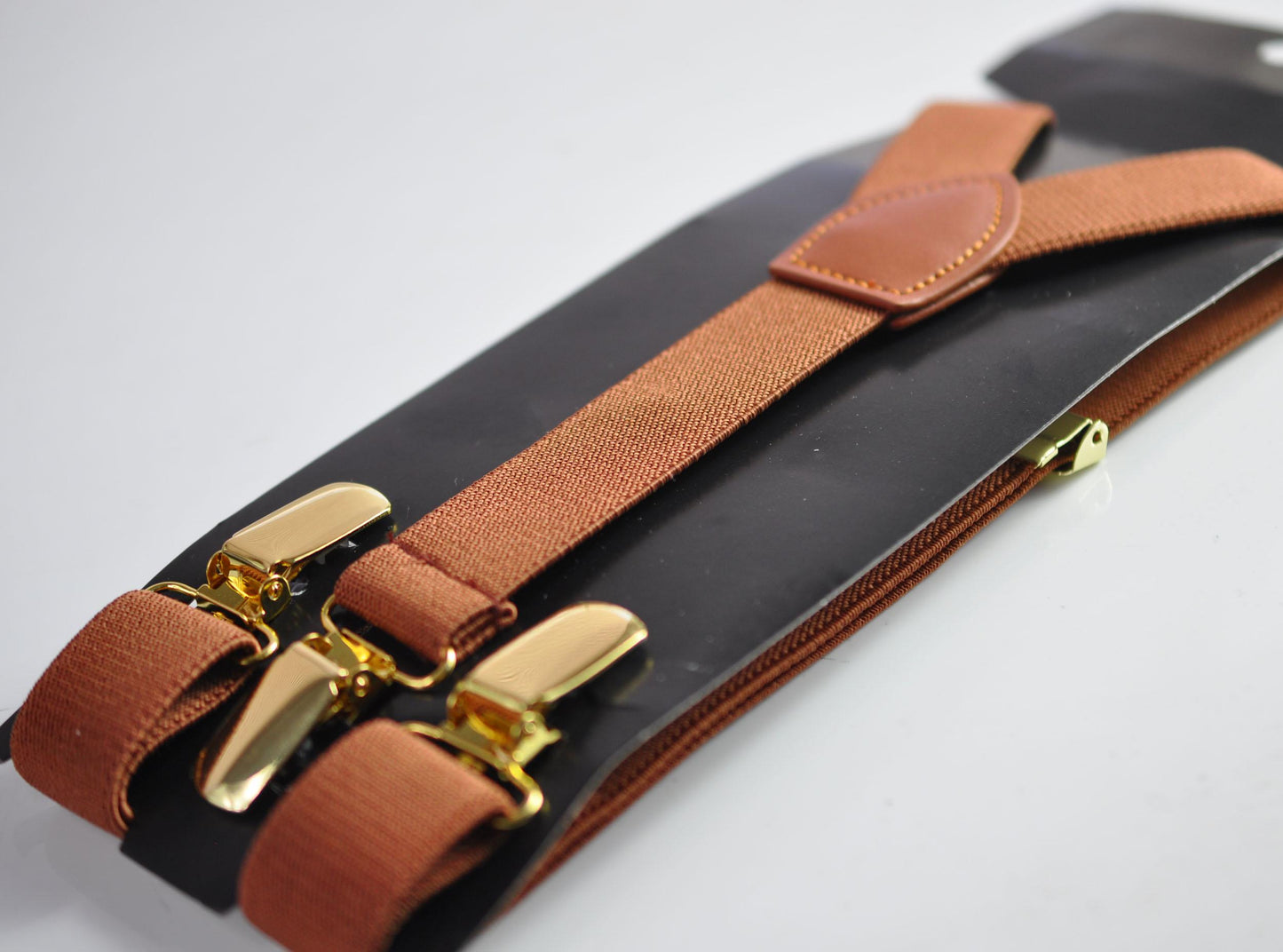 Kangaroo Happy Mothers day Carnations Bow tie + Tan Brown Elastic Suspenders Braces for Men / Youth Teenage / Boy Kids / Baby Infant Toddler