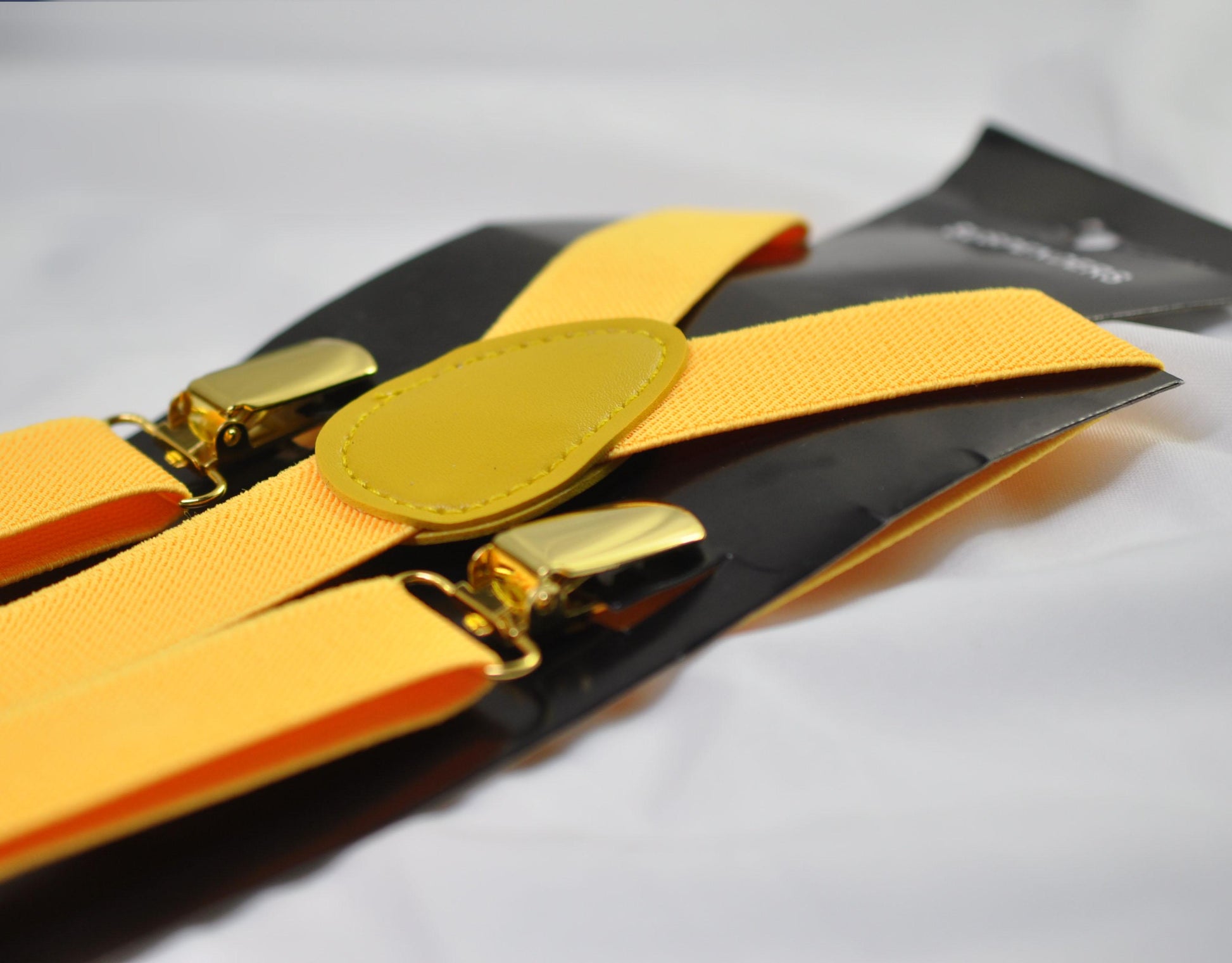 Yellow Bee Bees Cotton Bow tie + Yellow Elastic Suspenders Braces for Men / Youth Teenage / Boy Kids / Baby Infant Todler