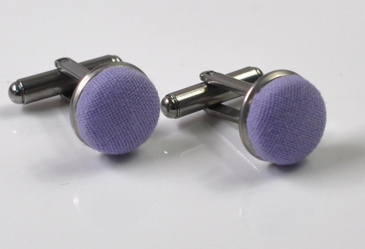 Lilac Purple Cotton Bow tie Bowtie + Cufflinks for Men Adult / Youth Teenage / Boy Kids / Toddler Baby Infant