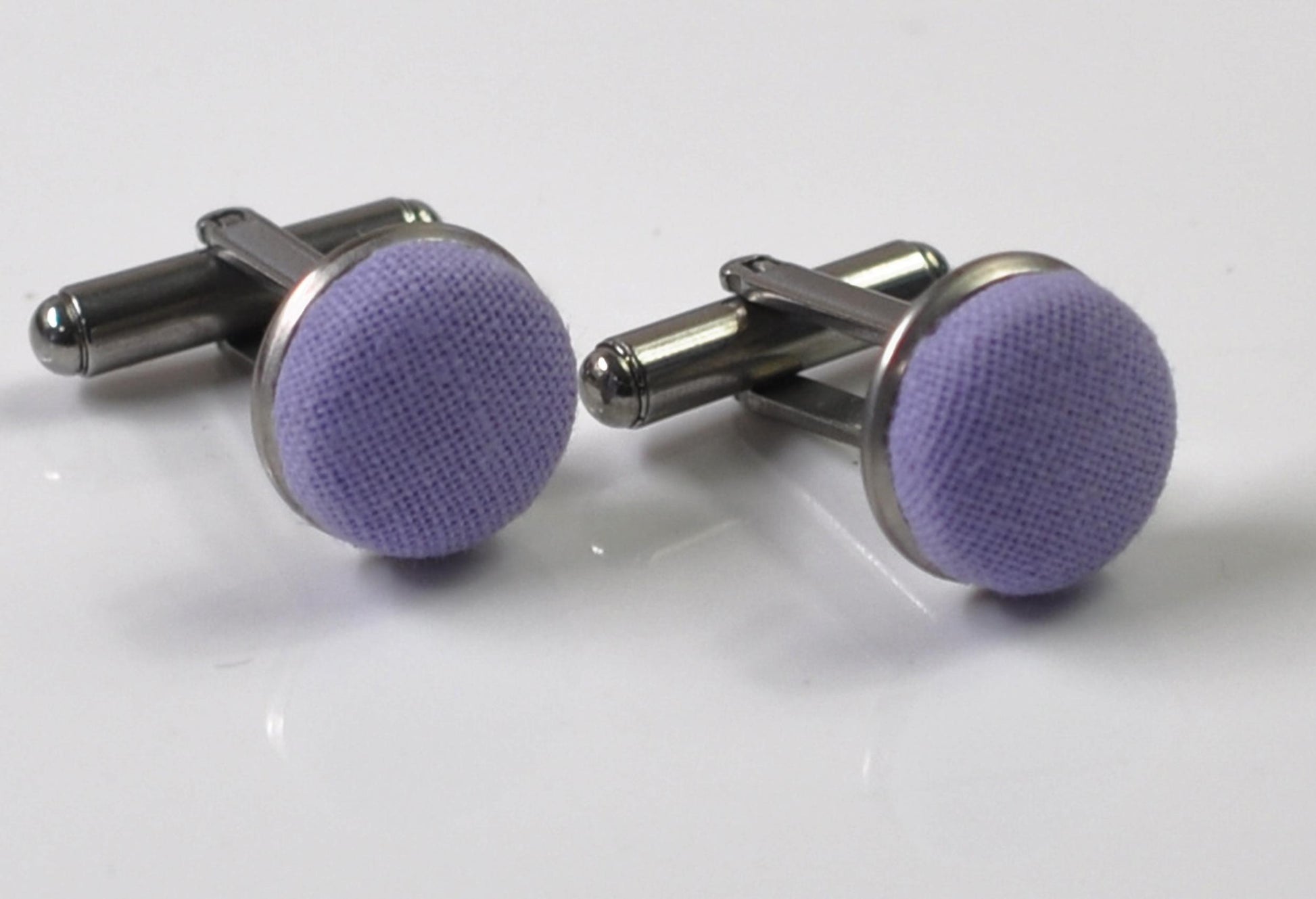 Lilac Purple Cotton Bow tie Bowtie + Cufflinks for Men Adult / Youth Teenage / Boy Kids / Toddler Baby Infant