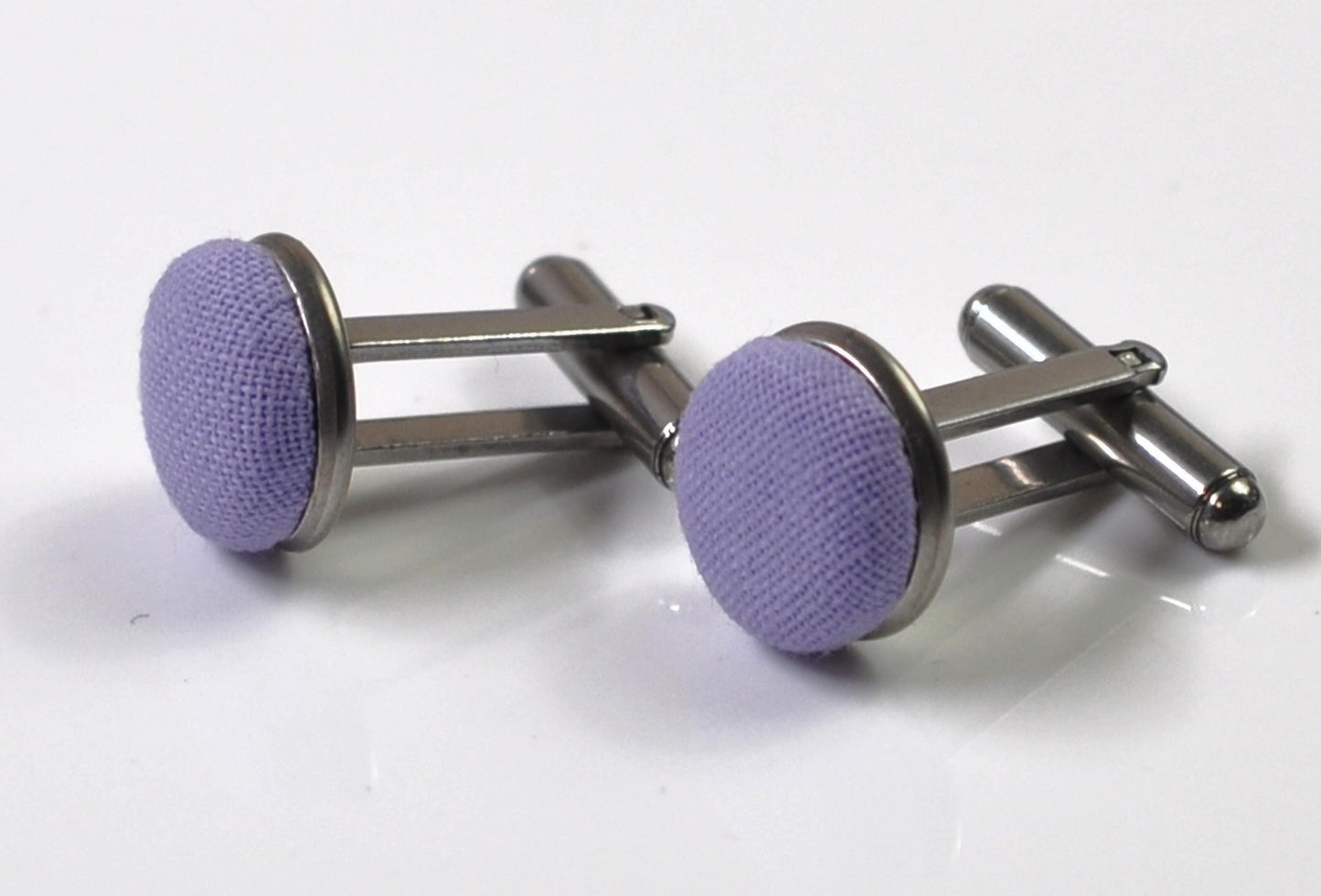 Lilac Purple Cotton Bow tie Bowtie + Cufflinks for Men Adult / Youth Teenage / Boy Kids / Toddler Baby Infant