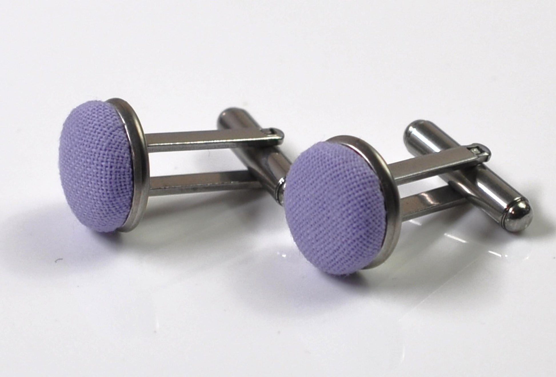 Lilac Purple Cotton Bow tie Bowtie + Cufflinks for Men Adult / Youth Teenage / Boy Kids / Toddler Baby Infant