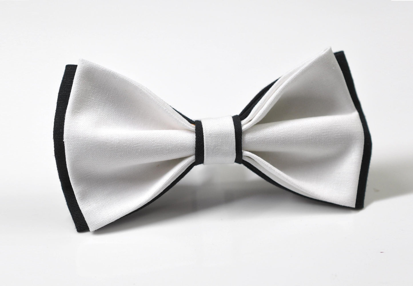 White Black Bow Tie Bowtie +Pocket Squares Hanky Handkerchief Baby Infant Toddler/ Page Boy Kids Toddler /Youth / Adult