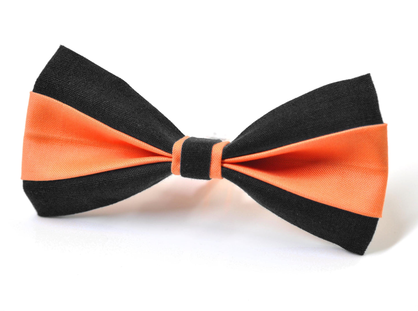Black Coral Orange Cotton Pre tied Bow tie Bowtie for Men Adult / Youth Teenage / Boy Kids / Baby Infant