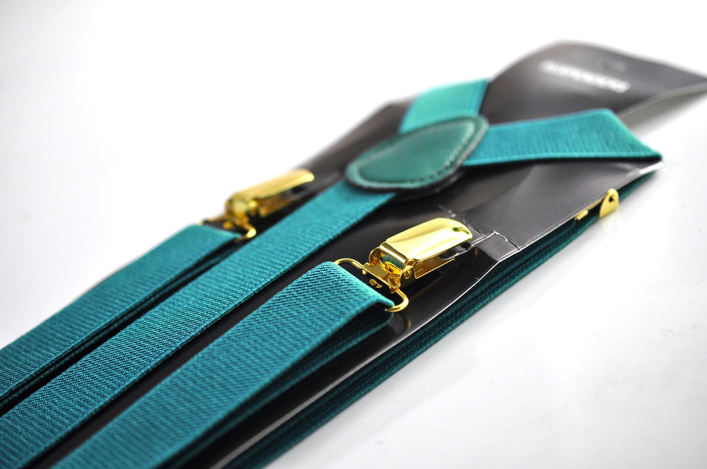 Coral Orange Teal Blue Cotton Bow tie Bowtie + Teal Blue Elastic Suspenders Braces for Men / Youth/ Boys Kids / Baby Infant Toddler