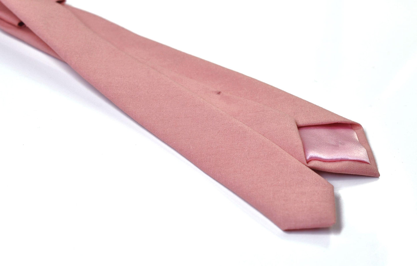Men Dusky Dusty Rose Pink Blush Pink Handmade Neck Tie + Bow Tie Bowtie + matched pocket Square Hanky Handkerchief Wedding