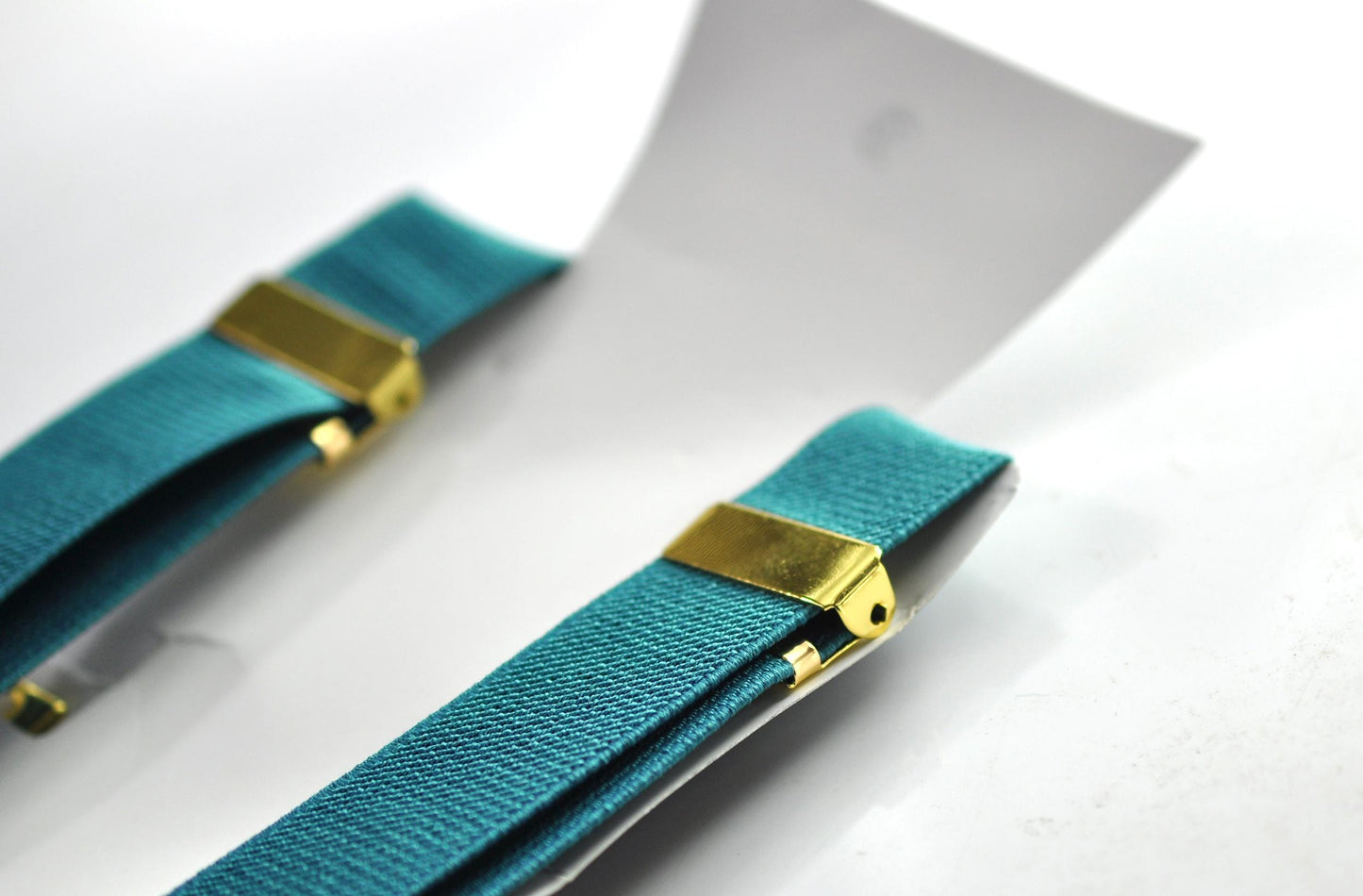 Blue Seahorse & Seaweed Black Bow tie Bowtie + Teal Suspenders Braces for Men / Youth Teenage/ Boys Kids / Baby Infant Toddler