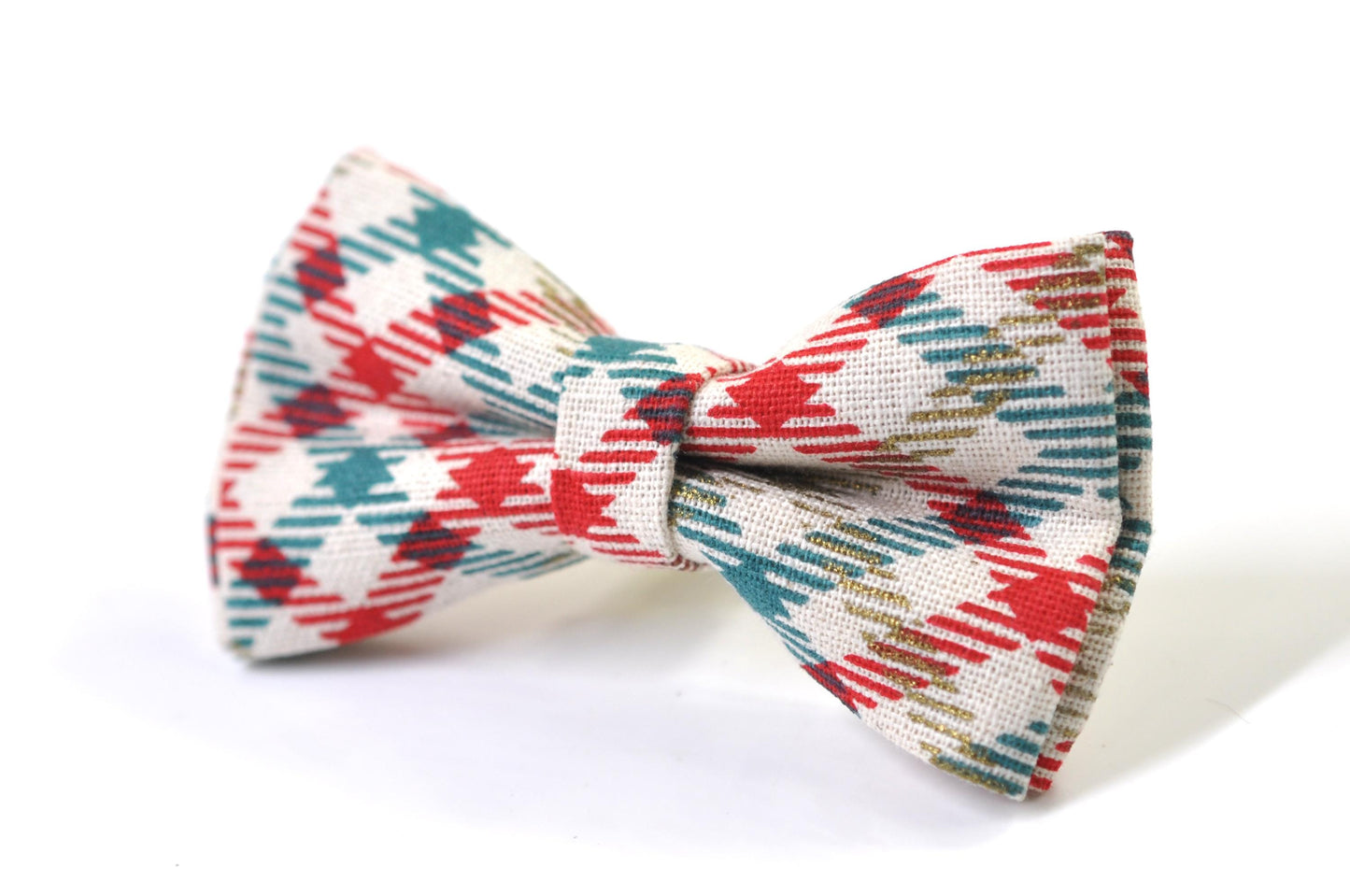 Red Blue Plaid Checkered Cream Christmas Bow tie Bowtie + Pocket Squares + Red Suspenders Braces Men /Youth/ Boys Kids/ Baby Infant Toddler