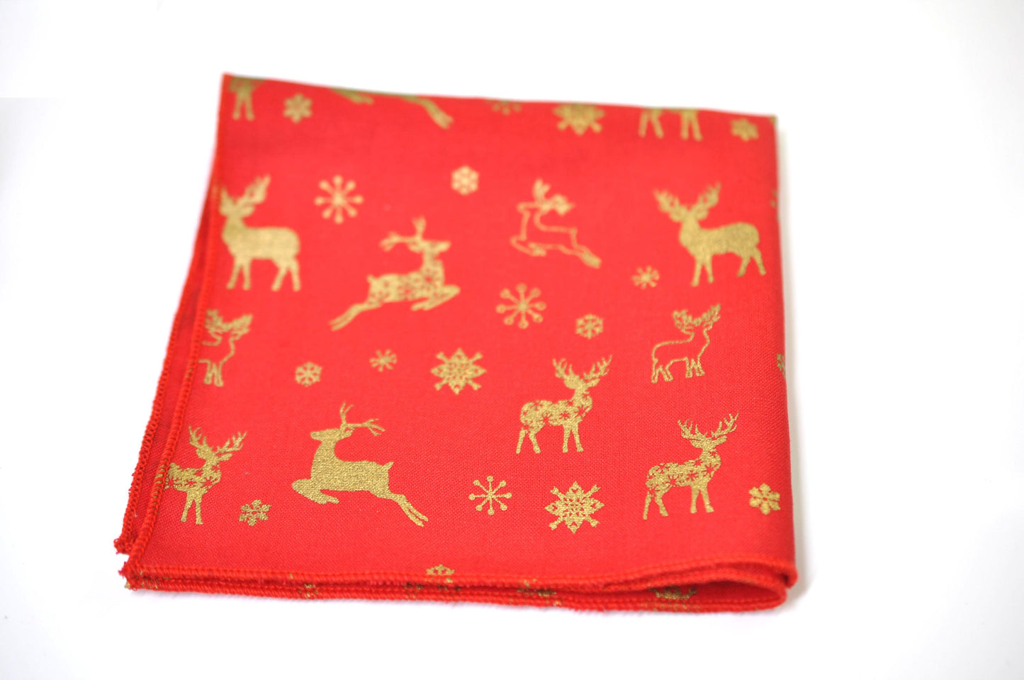 Gold Elk Elks Red Christmas Bow tie Bowtie + Pocket Squares +Red Suspenders Braces Men /Youth/ Boys Kids/ Baby Infant Toddler