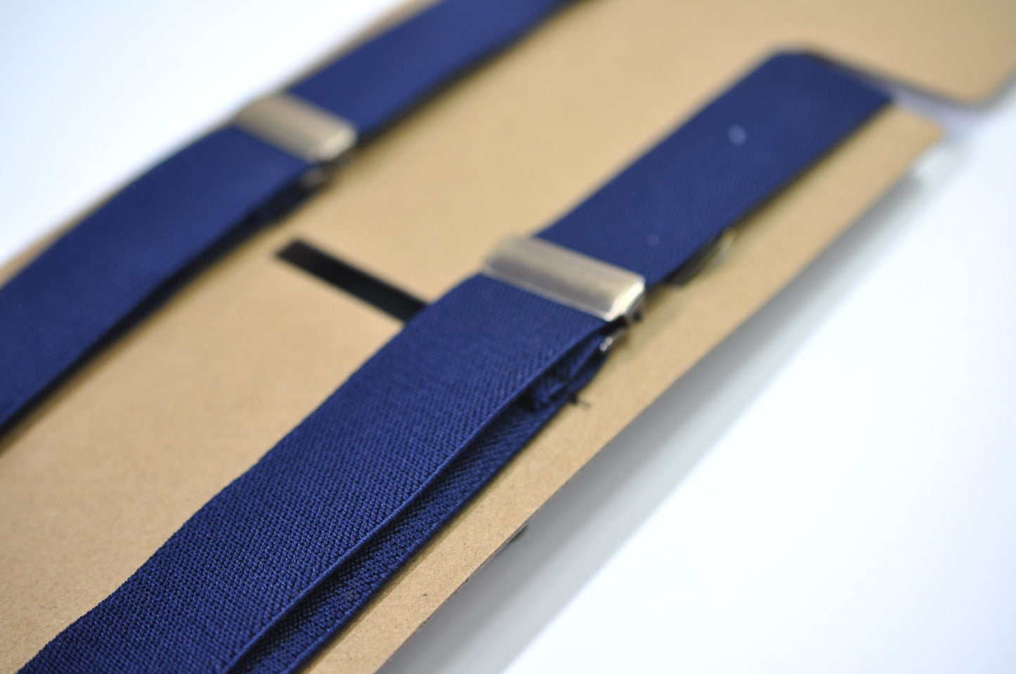 Gold Stars Navy Blue Christmas Xmas Bow tie Bowtie + Blue Elastic Suspenders Braces Men /Youth/ Boys Kids / Baby Infant Toddler