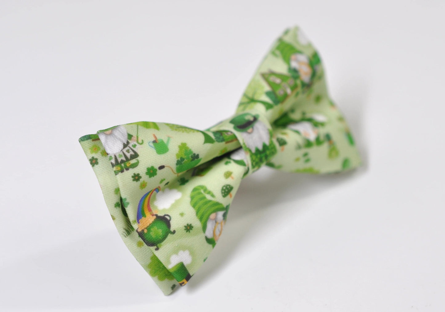 St Patrick’s Day Bow Tie, Leprechaun Gnome Green Bowtie for Men /Youth/ Boy Kids /Toddler Baby Infant