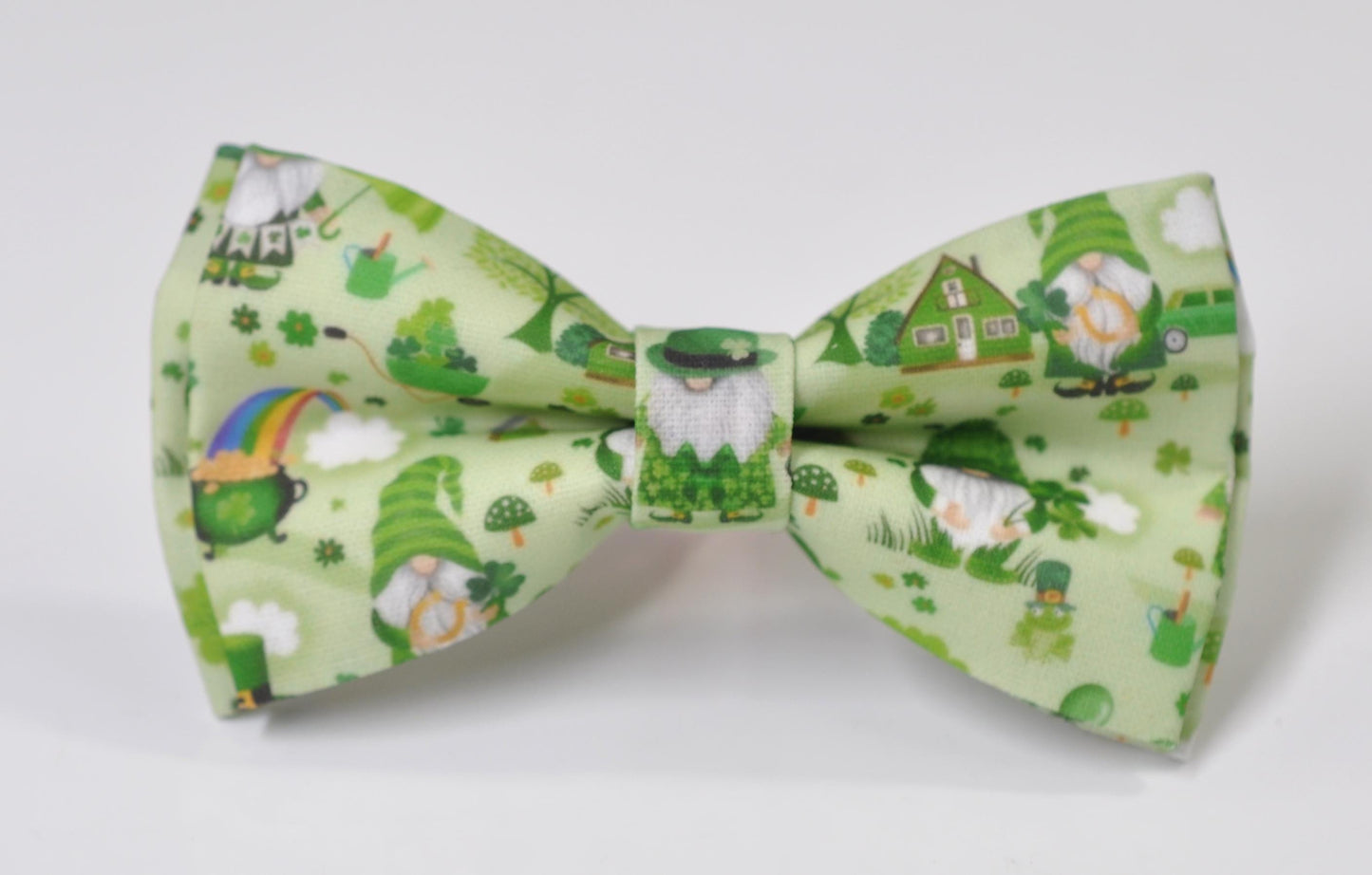St Patrick’s Day Bow Tie, Leprechaun Gnome Green Bowtie for Men /Youth/ Boy Kids /Toddler Baby Infant