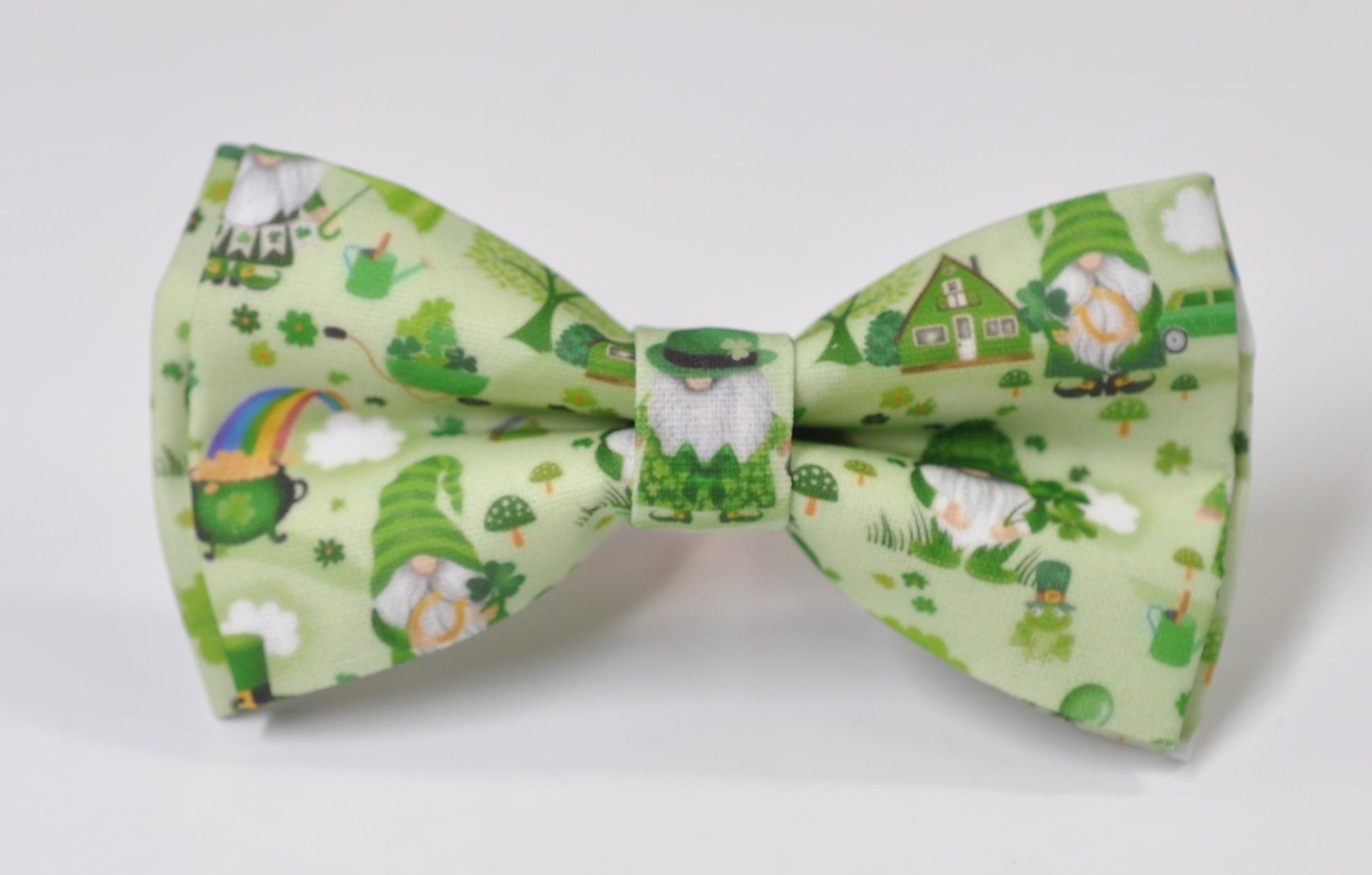 St Patrick’s Day Bow Tie, Leprechaun Gnome Green Bowtie for Men /Youth/ Boy Kids /Toddler Baby Infant