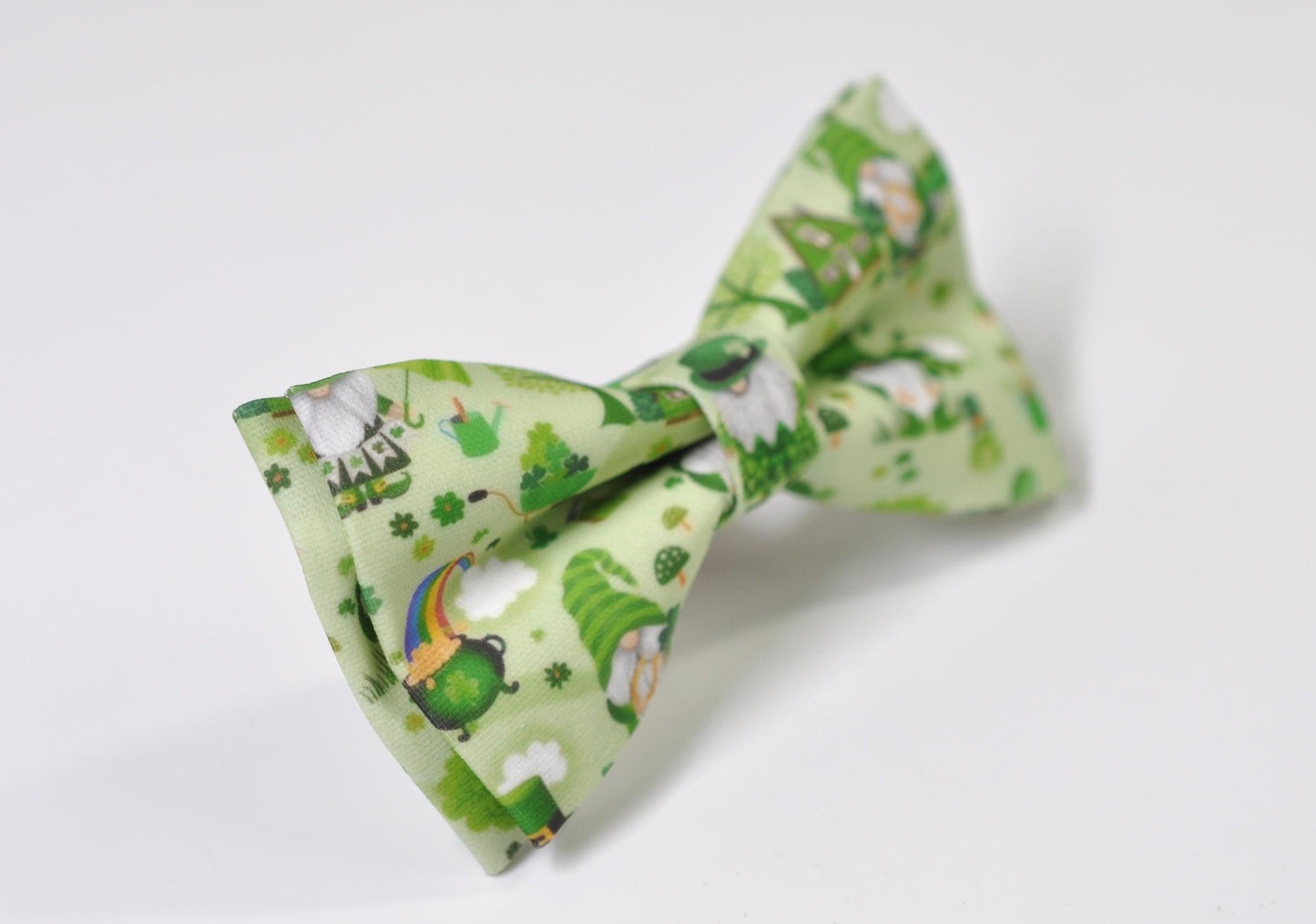 Happy St Patrick’s Day Green Rainbow Clover Green Bow tie + Green Beer Mugs Suspenders Braces for Men /Youth/ Boy Kids / Baby Infant Toddler