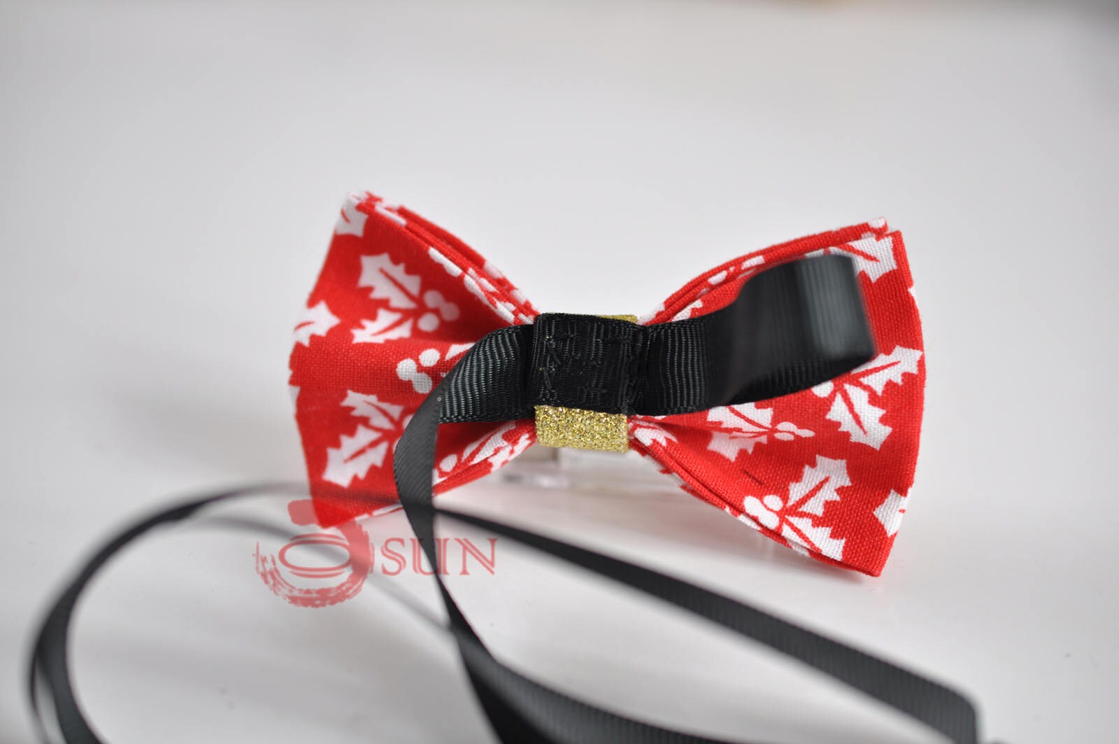 Boys Kids 100% Cotton Xmas Christmas TODDLER Bow Tie Bowtie Party Wedding 1-6 Years Old