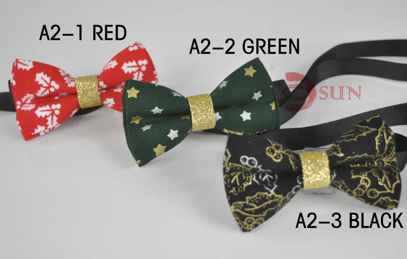 Boys Kids 100% Cotton Xmas Christmas TODDLER Bow Tie Bowtie Party Wedding 1-6 Years Old