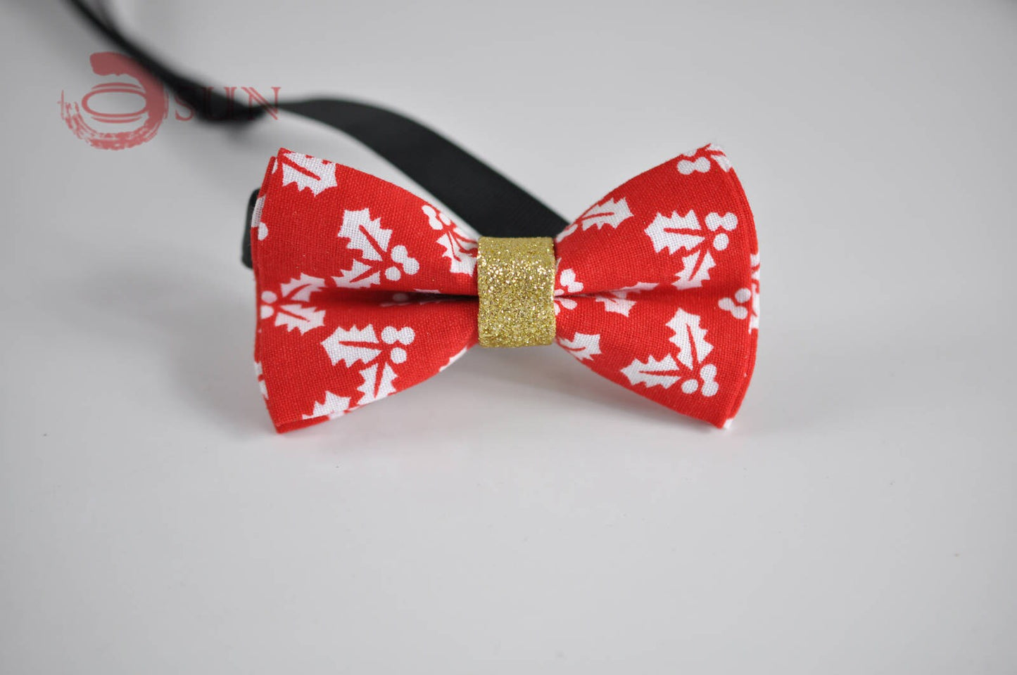 Boys Kids 100% Cotton Xmas Christmas TODDLER Bow Tie Bowtie Party Wedding 1-6 Years Old