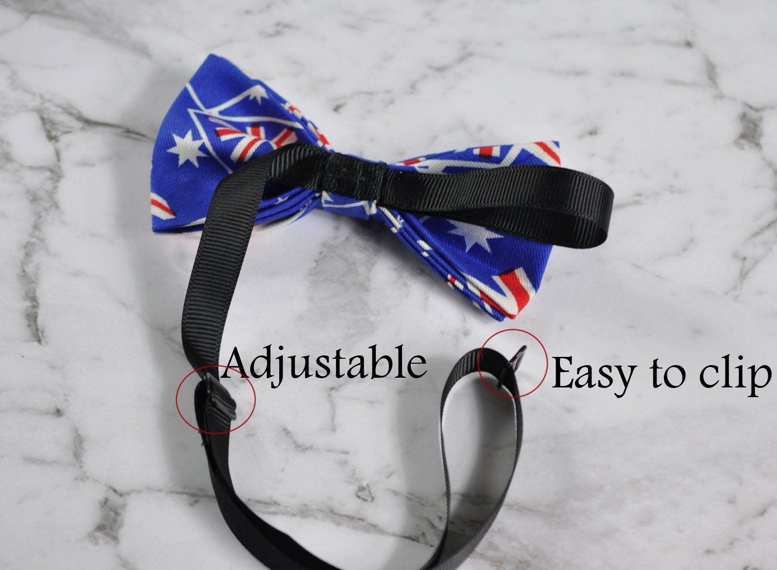 New Men Women 100% Cotton Hand made Australian Flag Bow Tie Bowtie Aussie Australia Day