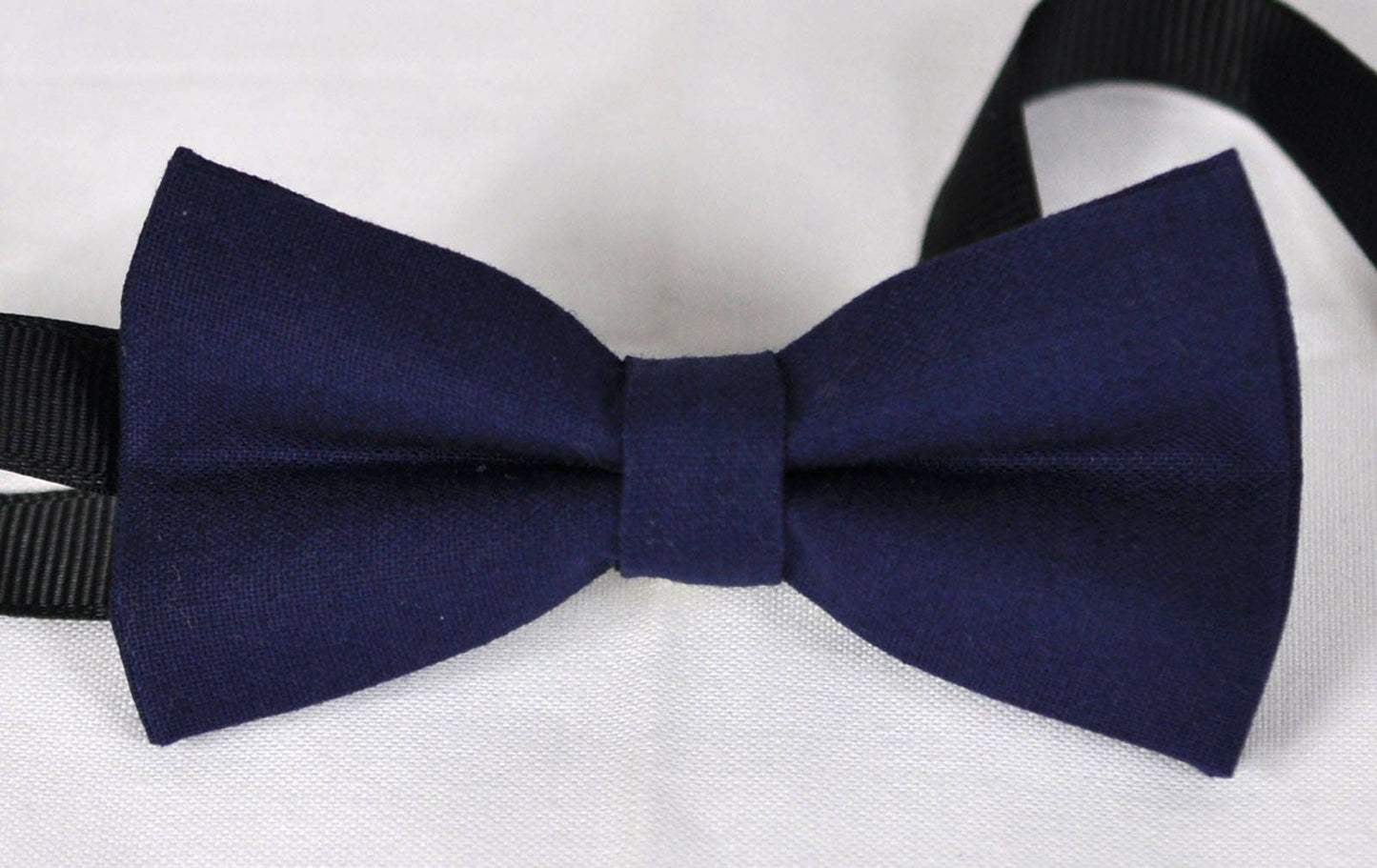 Boy Kids Baby 100% Cotton NAVY Blue Bow Tie Bowtie Party Wedding 1-6 Years Old