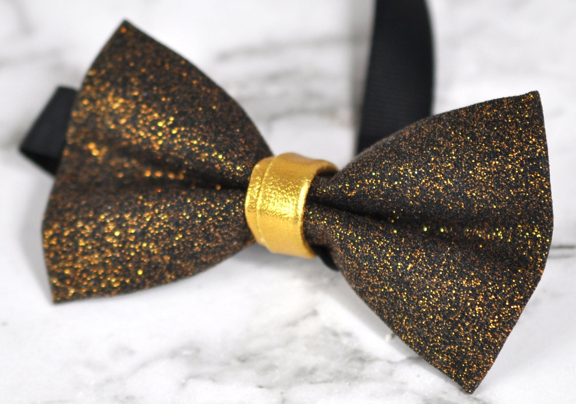 Kids Boys Faux Leather Shining Bowtie Bow Tie 1-6 Years Old Wedding Party TAUPE COFFEE GOLD