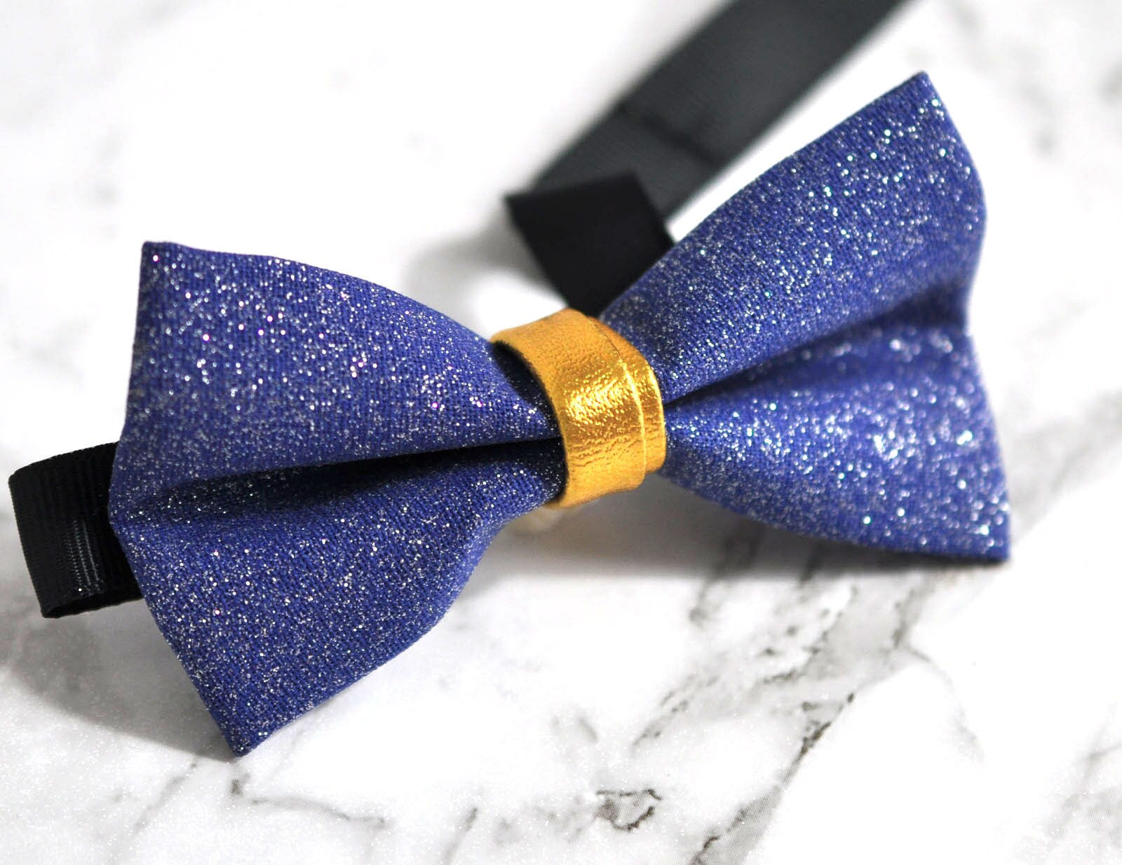 Baby Boy Kids Shining Faux Leather Bow Tie Bowtie Wedding Party Black Royal Blue Gold Taupe Purple 1-6 Years Old