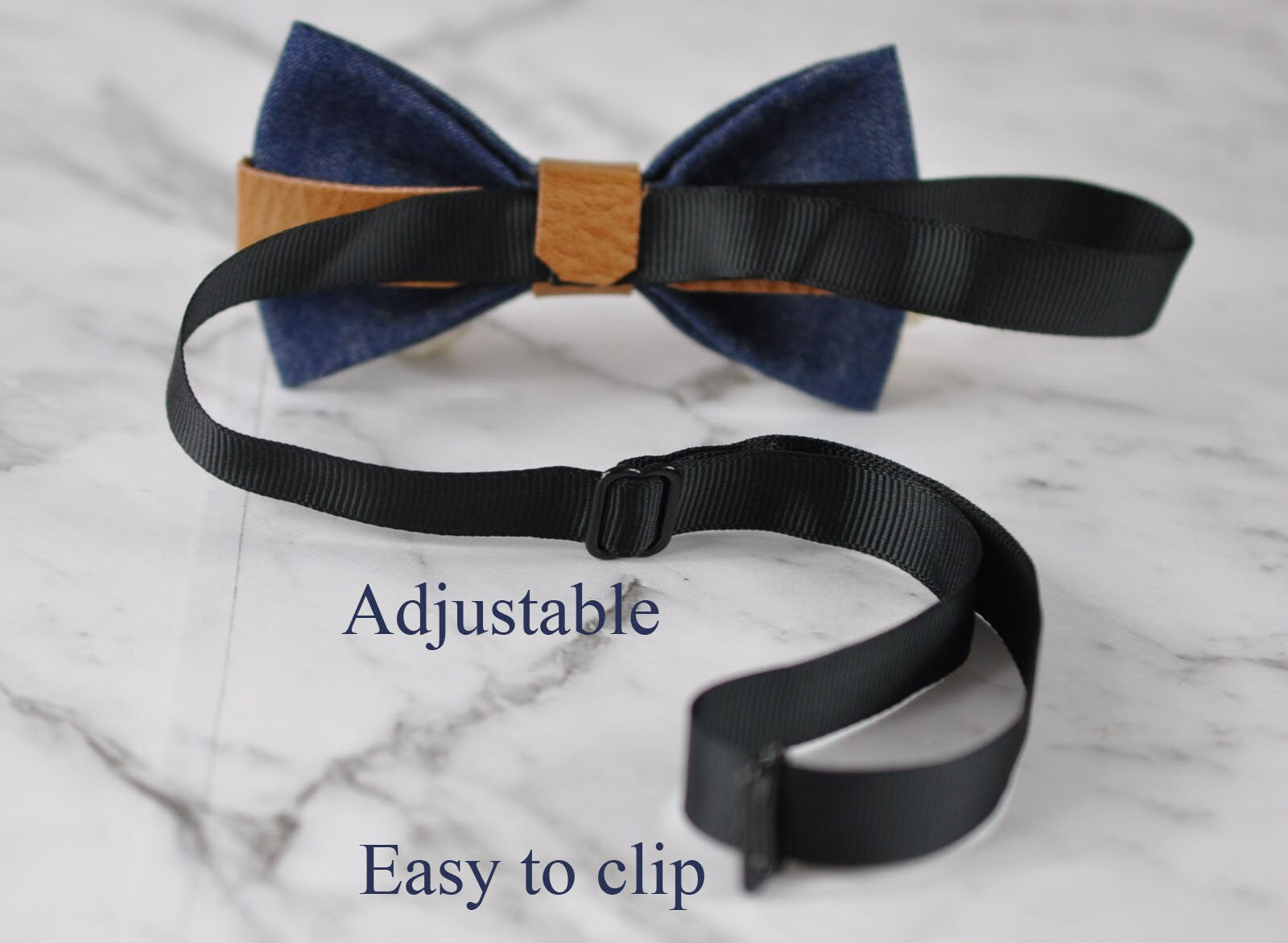 Boy Kids Baby infant Children Blue Jeans Denim Tan Rivet Rivets Bowtie Bow Tie Wedding Party 1-6 Years Old