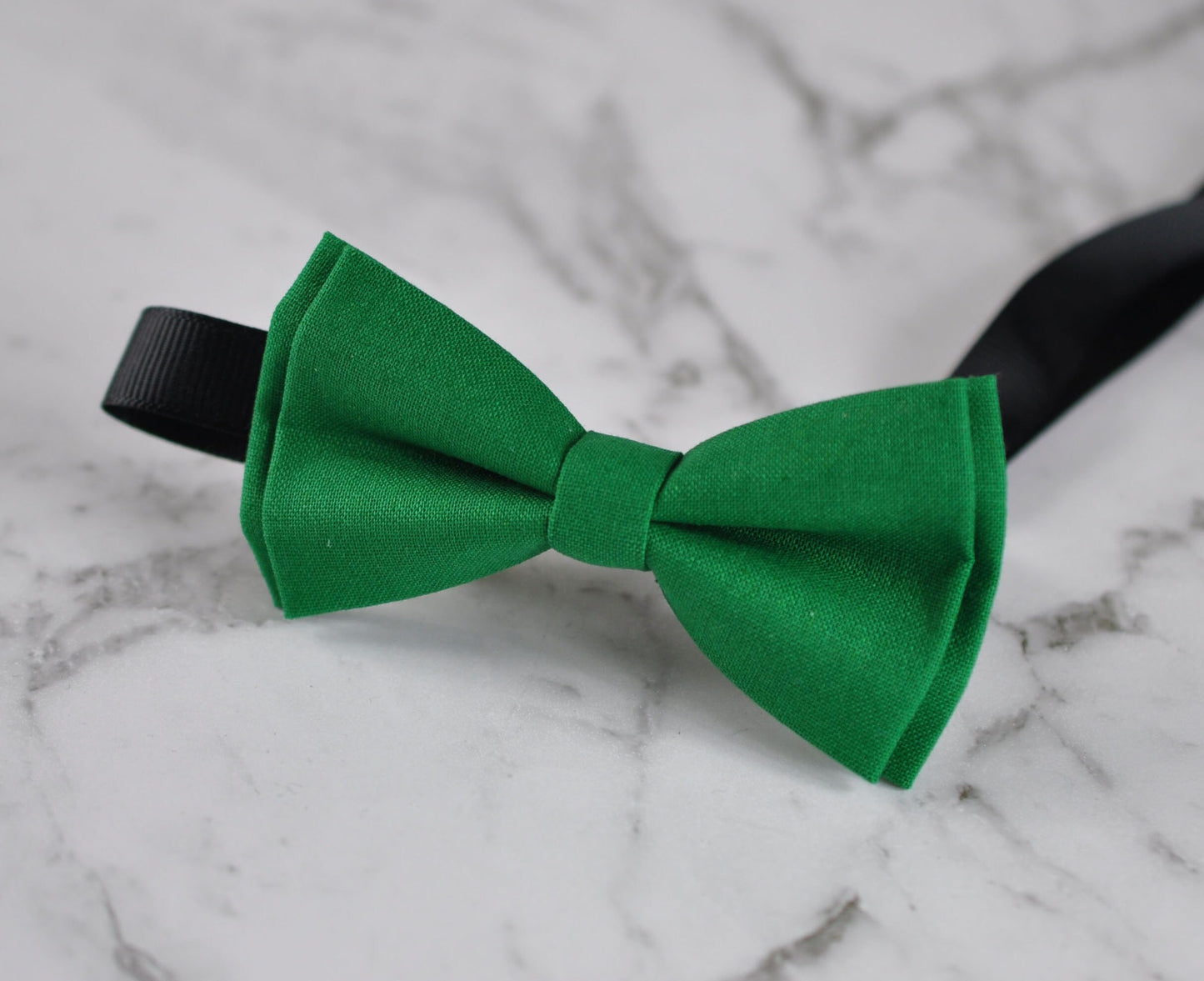 MEN Women 100% Cotton Matte Evergreen Ever Dark Green Solid Craft Bow Tie Bowtie Wedding Party Hand Made