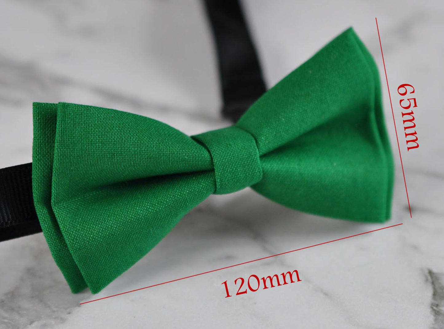 MEN Women 100% Cotton Matte Evergreen Ever Dark Green Solid Craft Bow Tie Bowtie Wedding Party Hand Made