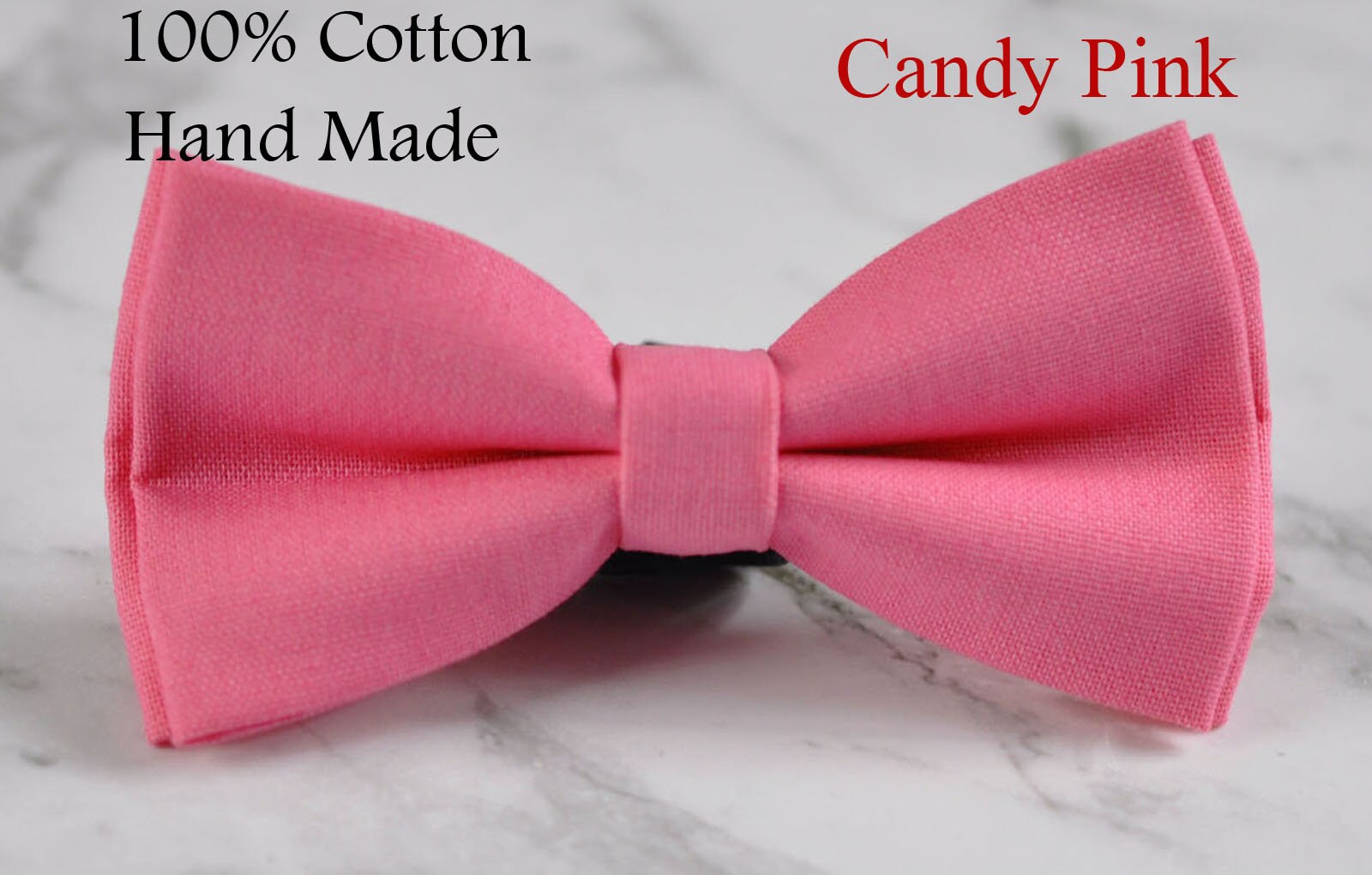 Baby Pink , Candy Pink,Hot Pink , Dusty Pink Hand Made 100% Cotton bow tie,for Men,Toddlers ,Boys,baby Wedding Party