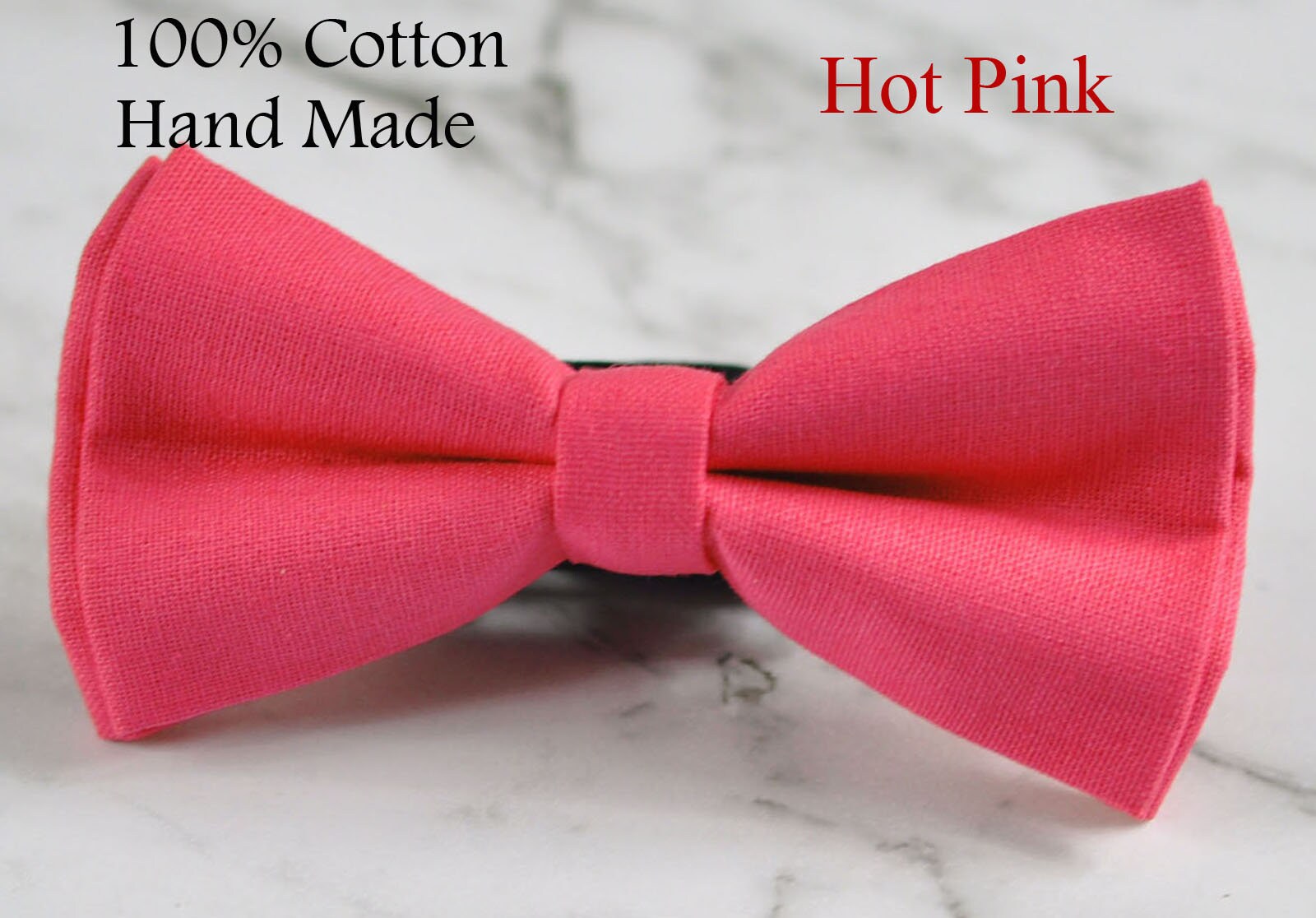 Baby Pink , Candy Pink,Hot Pink , Dusty Pink Hand Made 100% Cotton bow tie,for Men,Toddlers ,Boys,baby Wedding Party